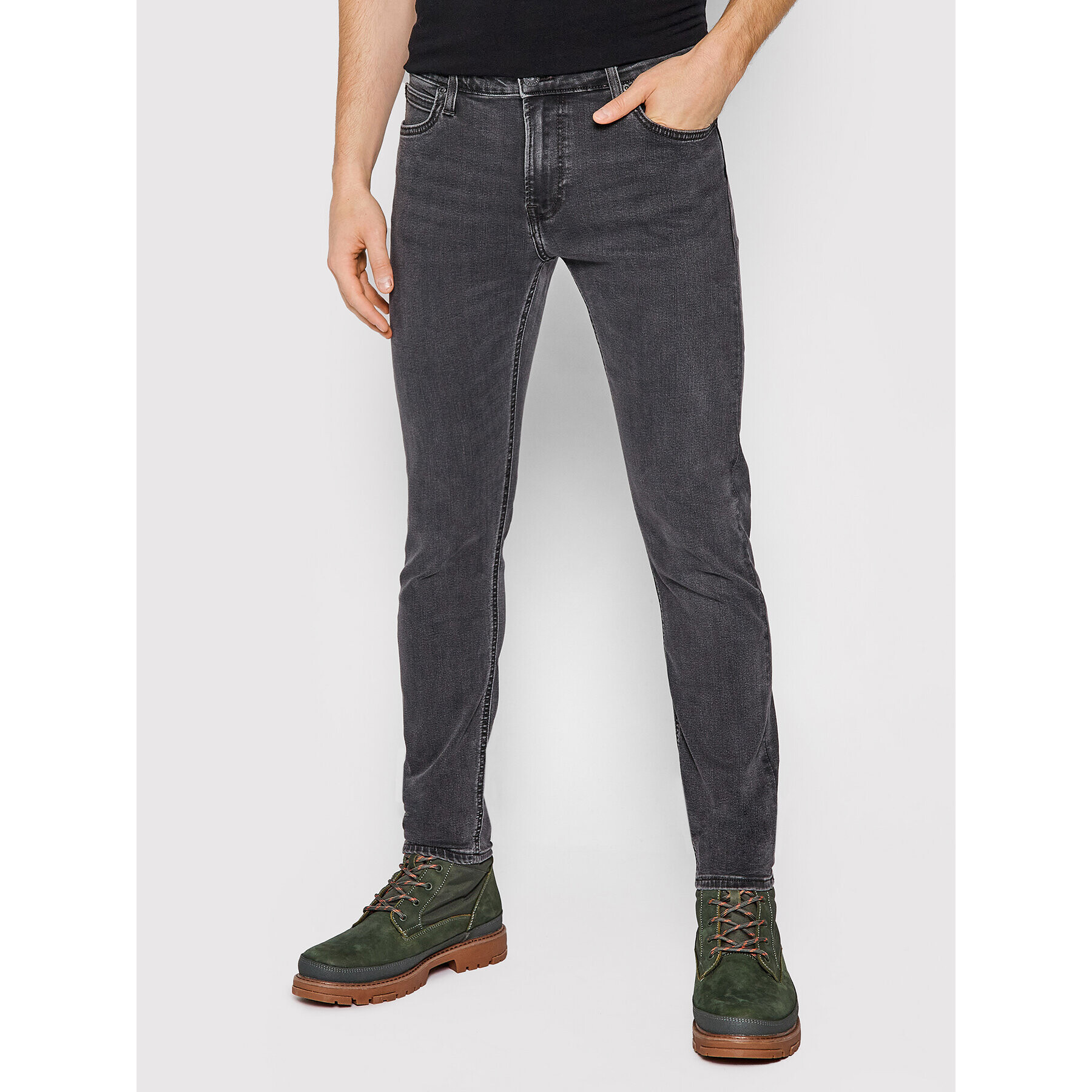 Lee Дънки Malone L736PJHM Сив Skinny Fit - Pepit.bg