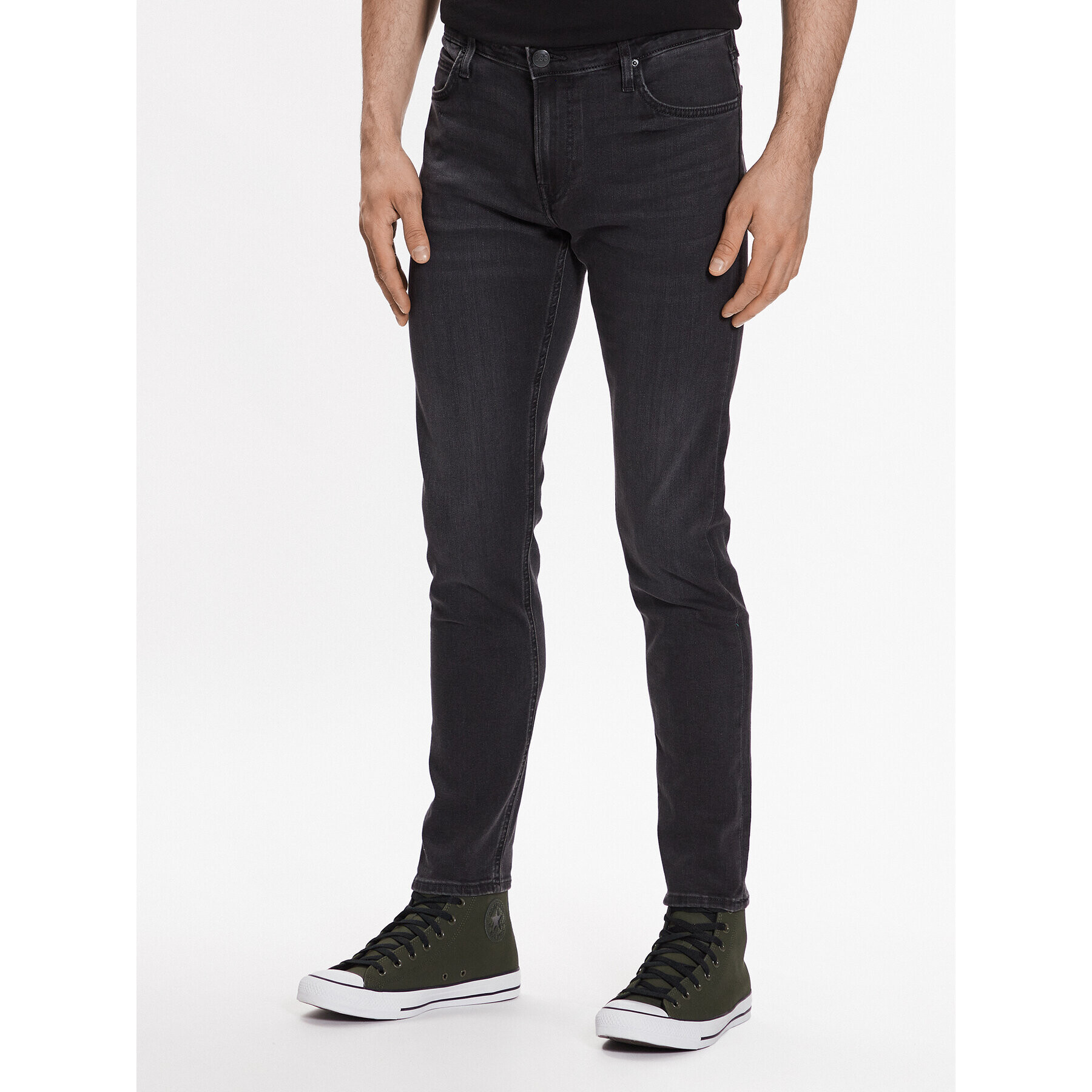 Lee Дънки Malone L736YGB77 Черен Skinny Fit - Pepit.bg