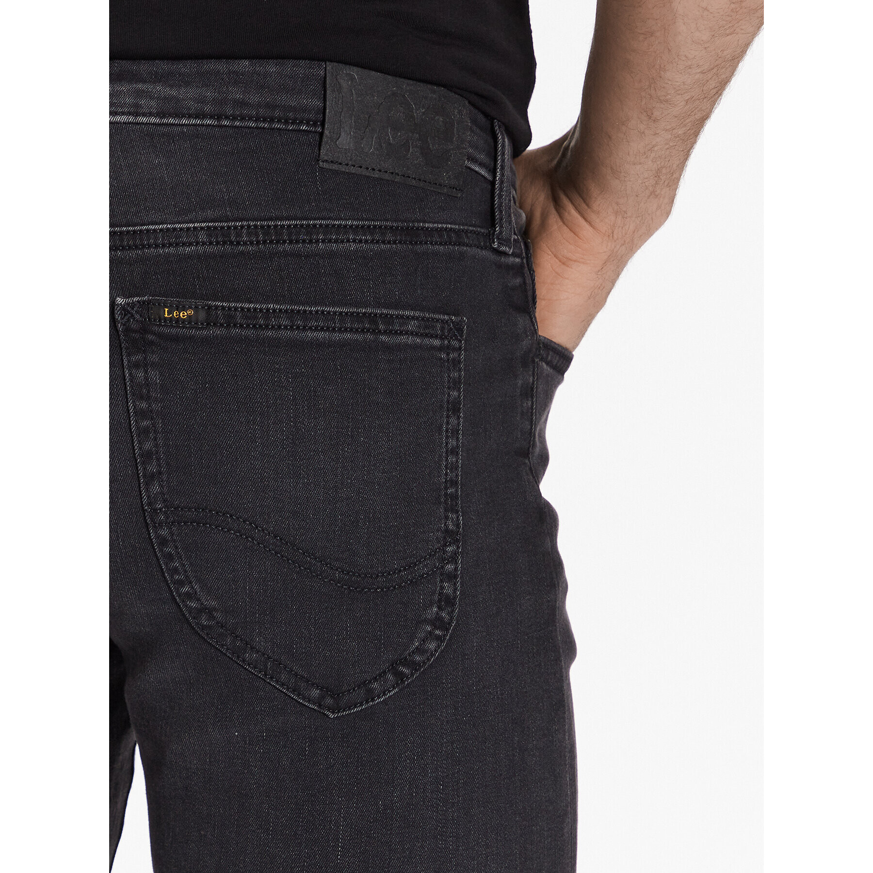 Lee Дънки Malone L736YGB77 Черен Skinny Fit - Pepit.bg