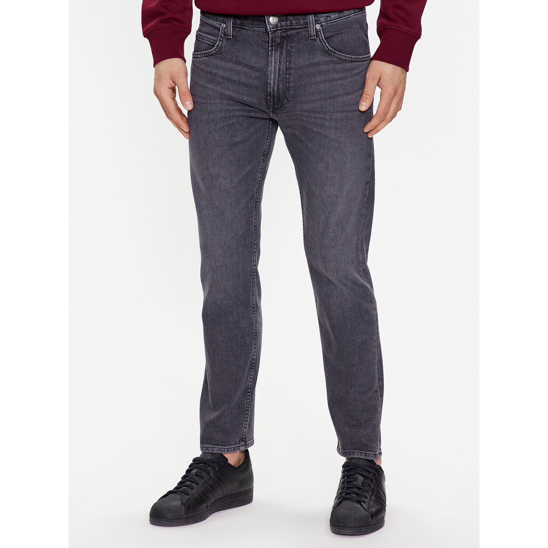 Lee Дънки Rider 112328478 L701IBB81 Черен Slim Fit - Pepit.bg