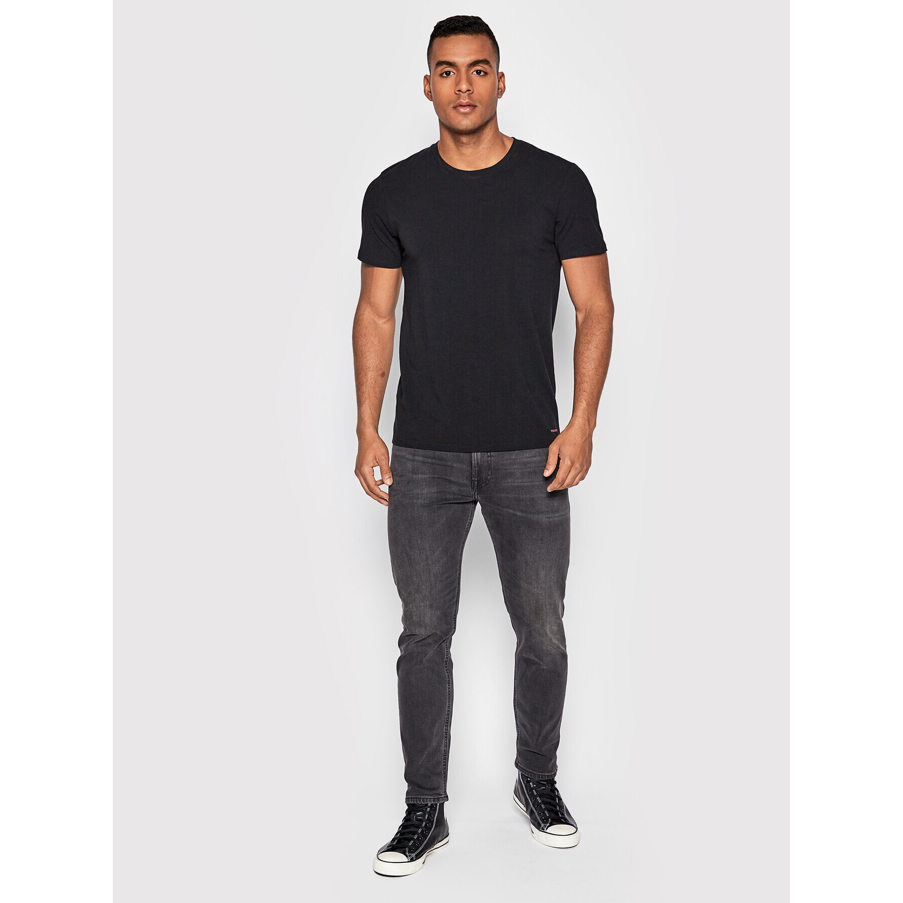 Lee Дънки Rider L701ADER Черен Slim Fit - Pepit.bg