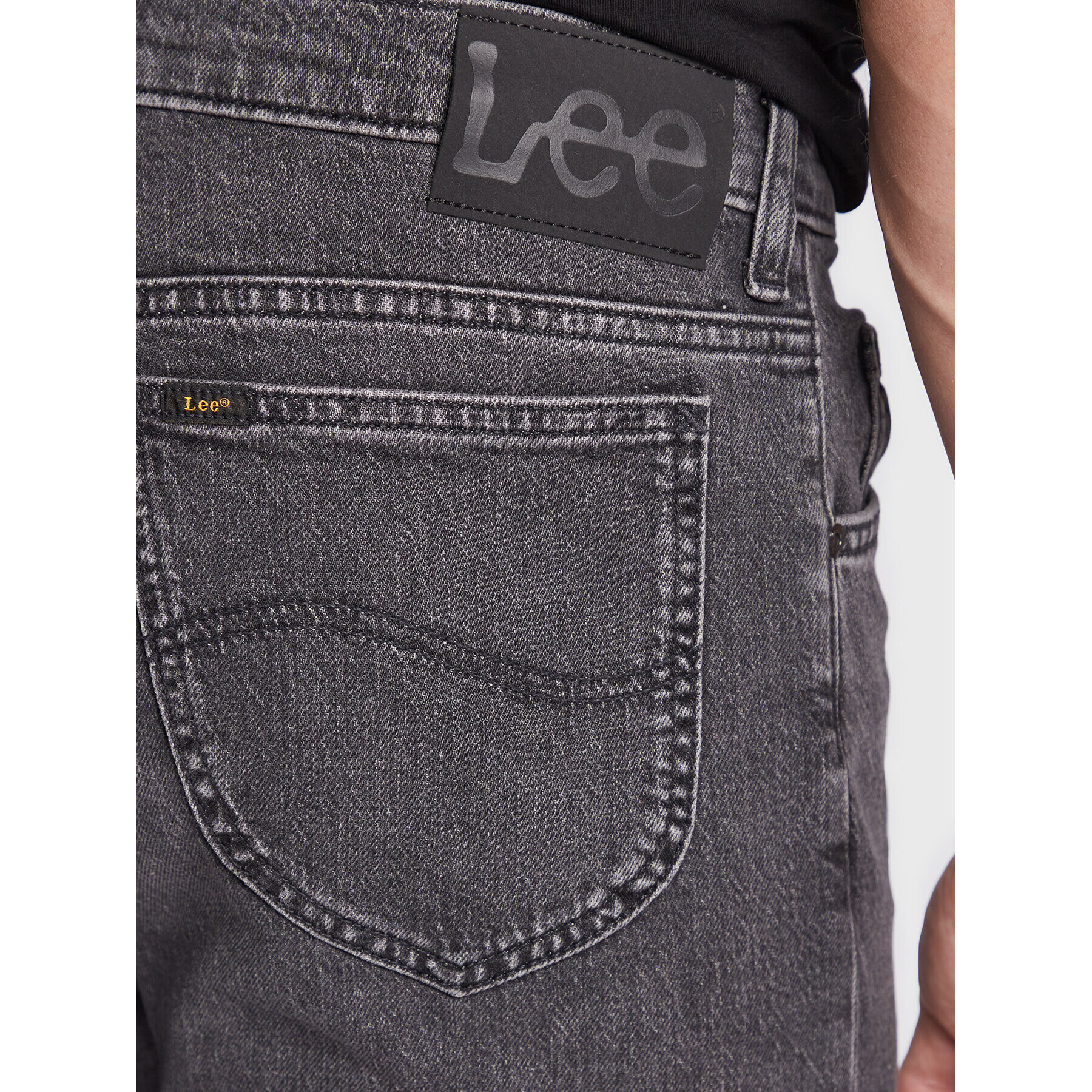 Lee Дънки Rider L701BBFC Черен Slim Fit - Pepit.bg