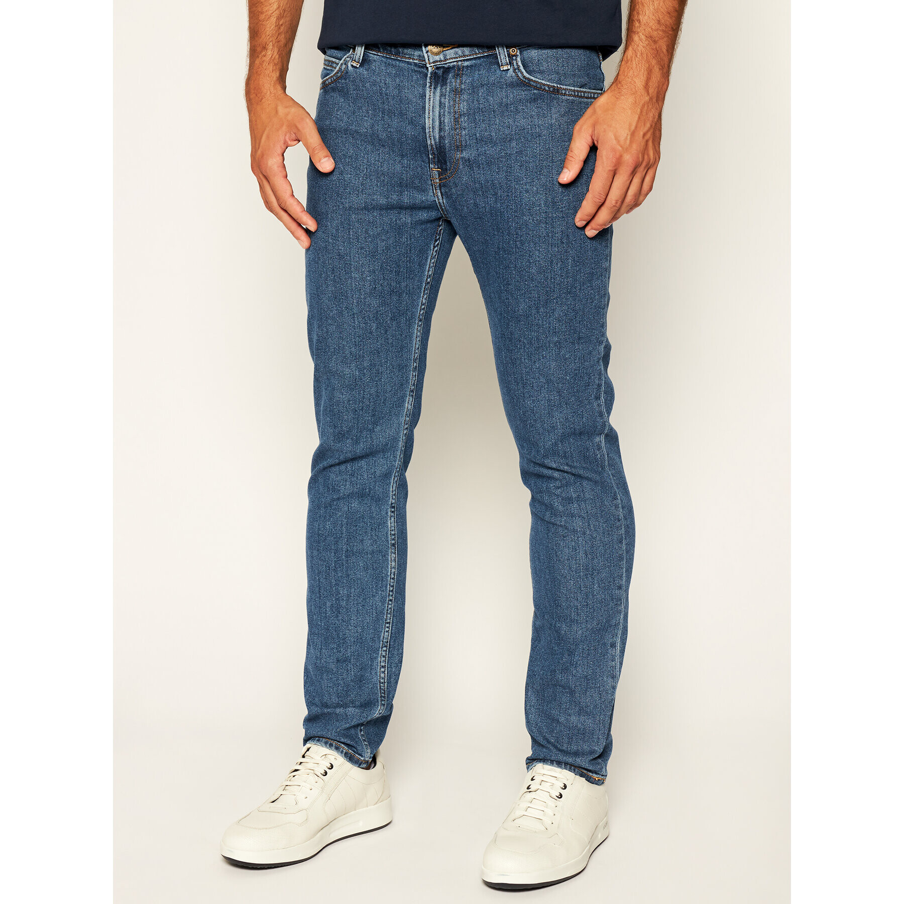 Lee Дънки Rider L701MG44 Тъмносин Slim Fit - Pepit.bg
