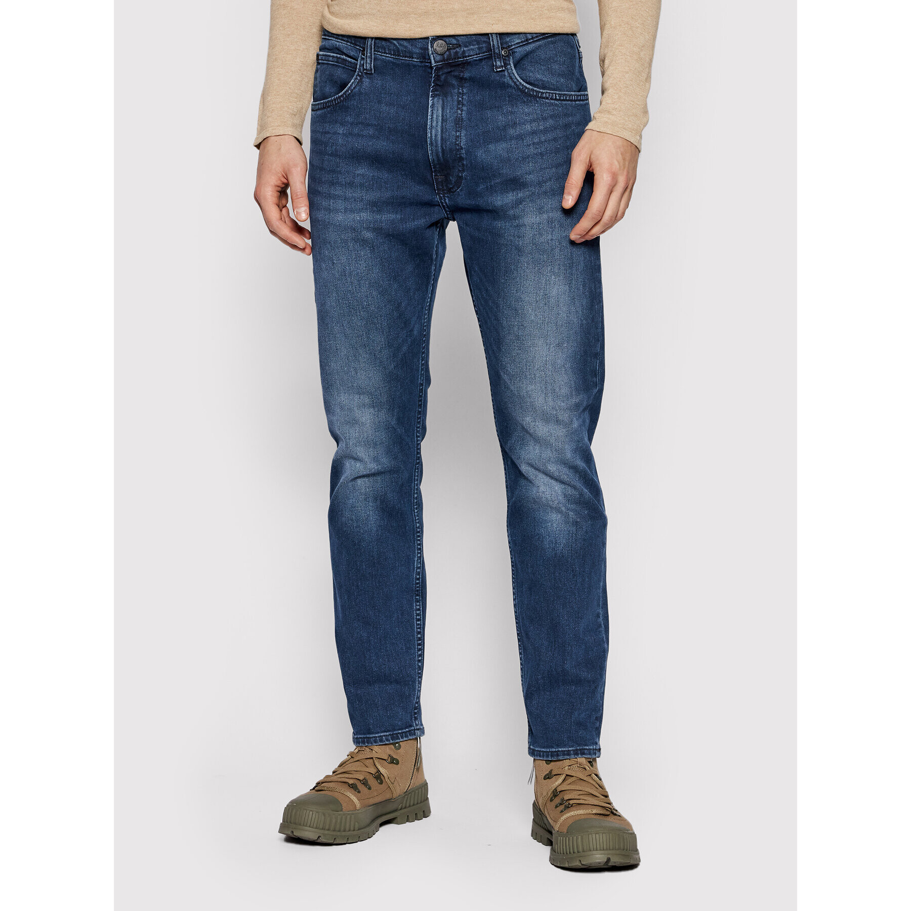 Lee Дънки Rider L701QCRS Тъмносин Slim Fit - Pepit.bg