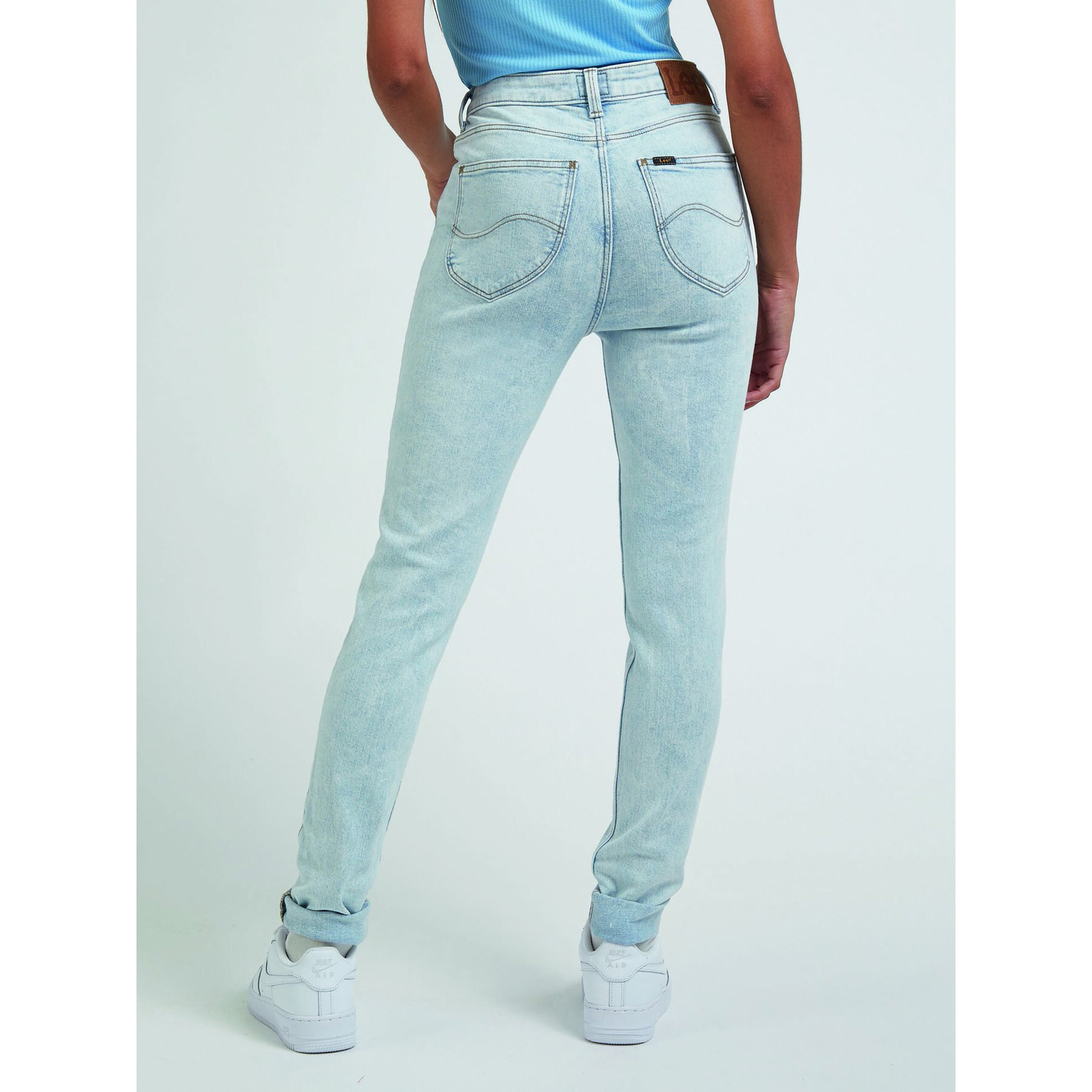 Lee Дънки Scarlett High L626GWC36 Син Skinny Fit - Pepit.bg