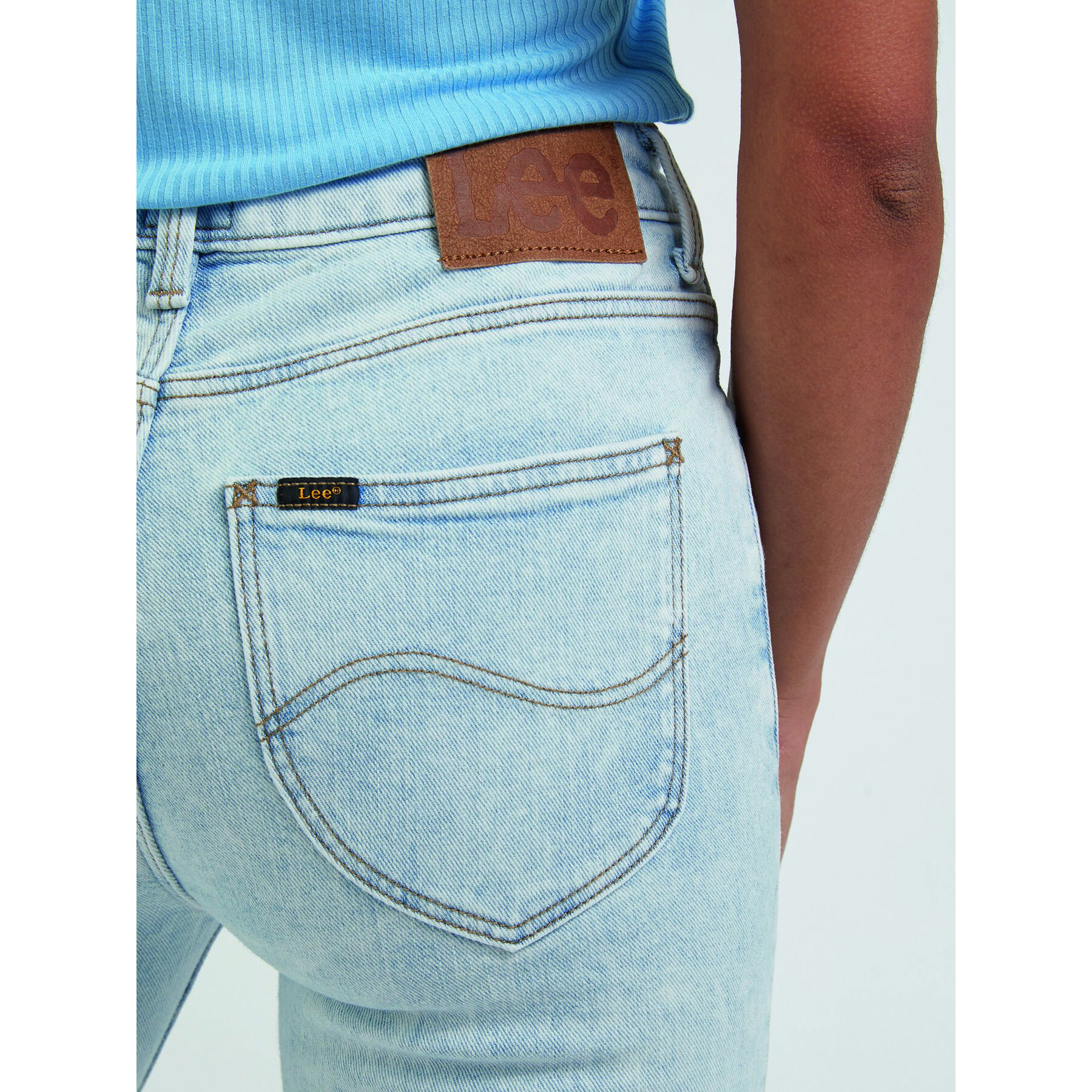Lee Дънки Scarlett High L626GWC36 Син Skinny Fit - Pepit.bg