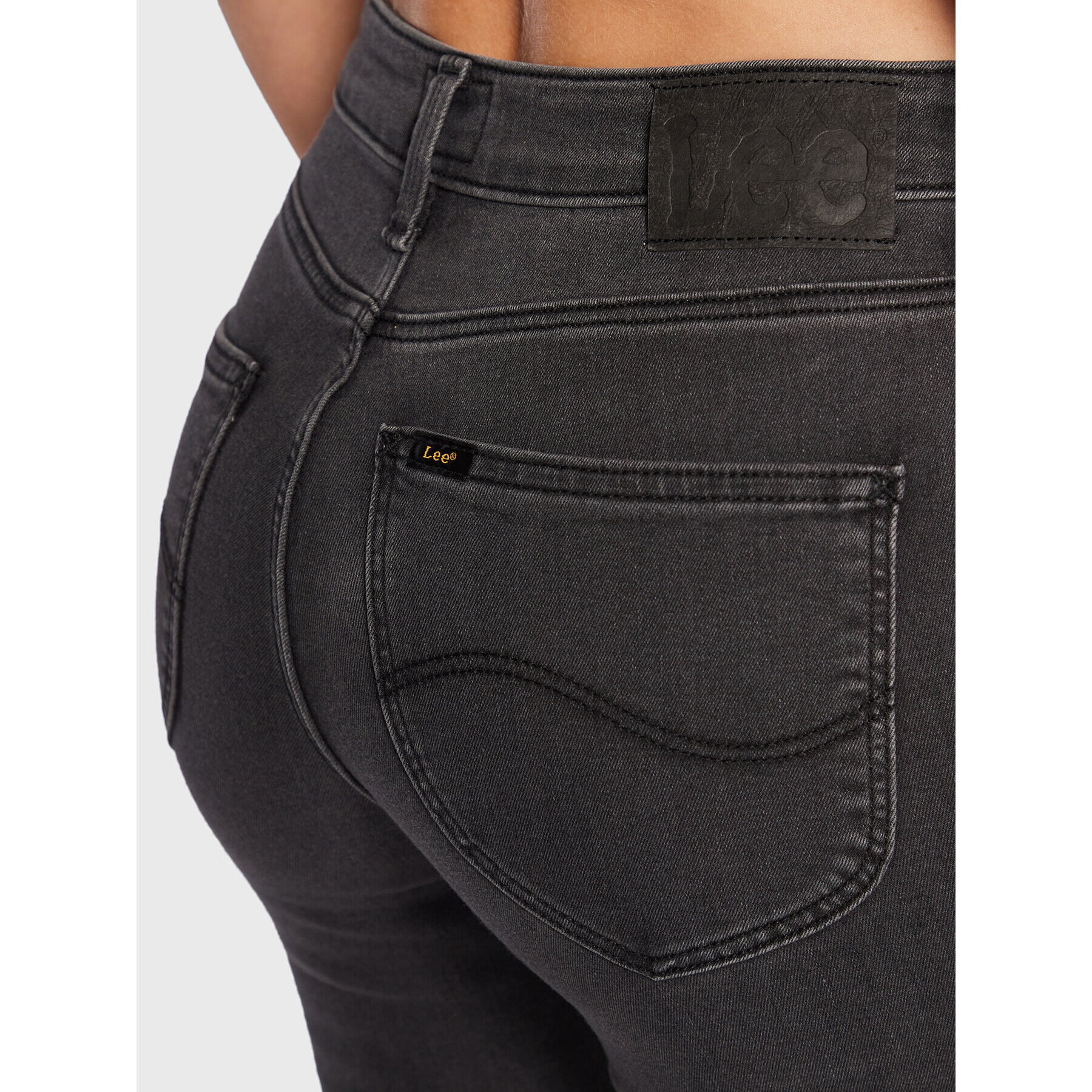 Lee Дънки Scarlett L31BSYSZ Сив Skinny Fit - Pepit.bg