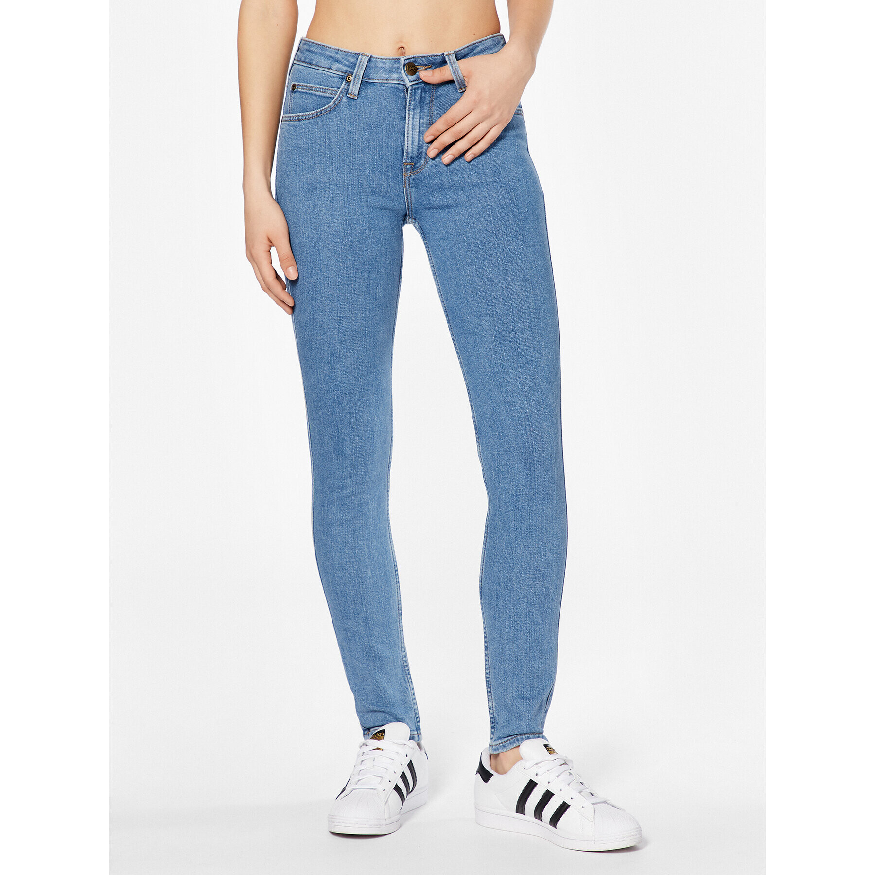 Lee Дънки Scarlett L626FAB38 Син Skinny Fit - Pepit.bg