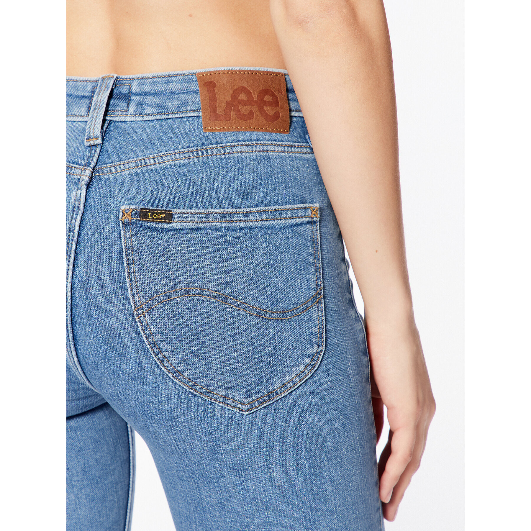 Lee Дънки Scarlett L626FAB38 Син Skinny Fit - Pepit.bg