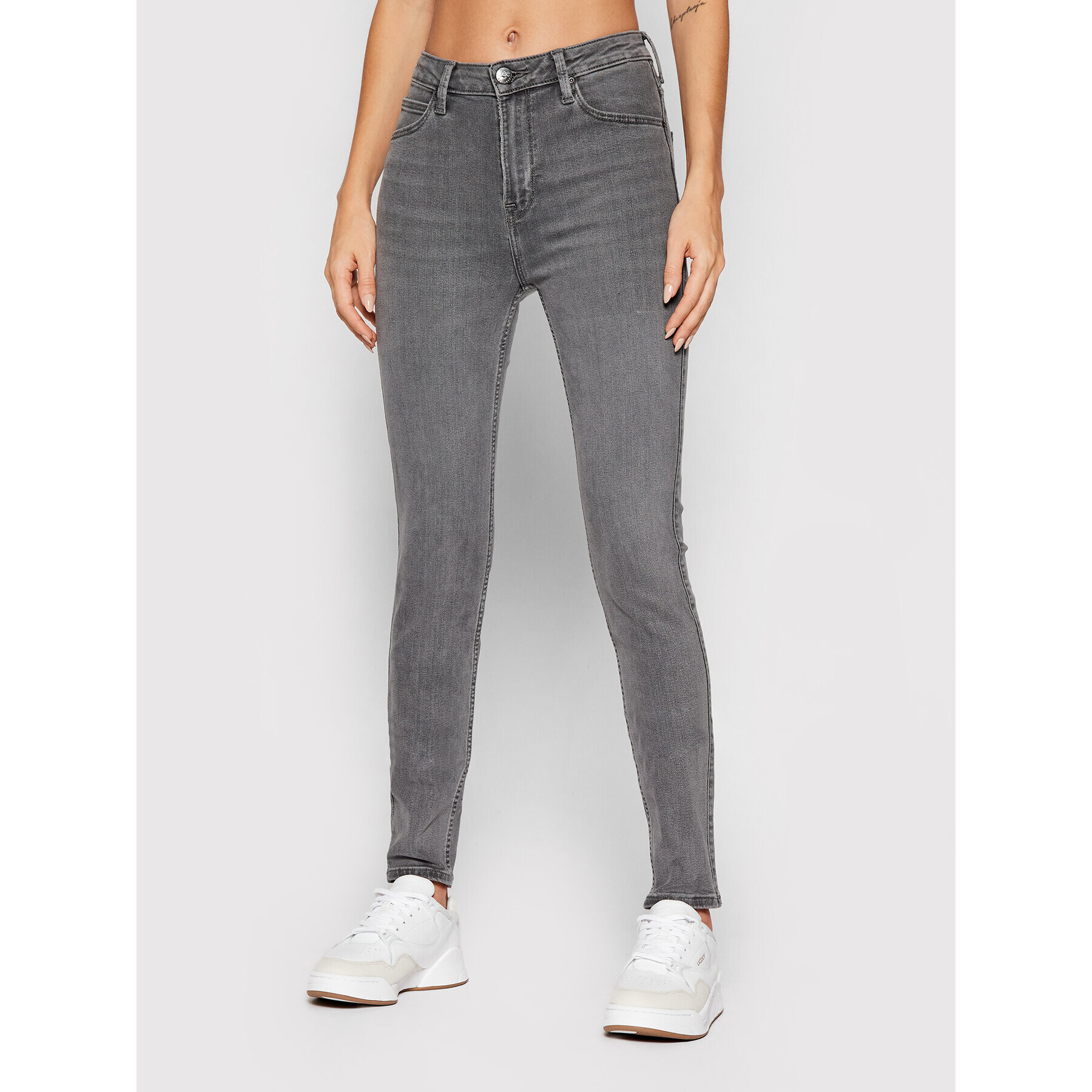 Lee Дънки Scarlett L626PJSN Сив Skinny Fit - Pepit.bg