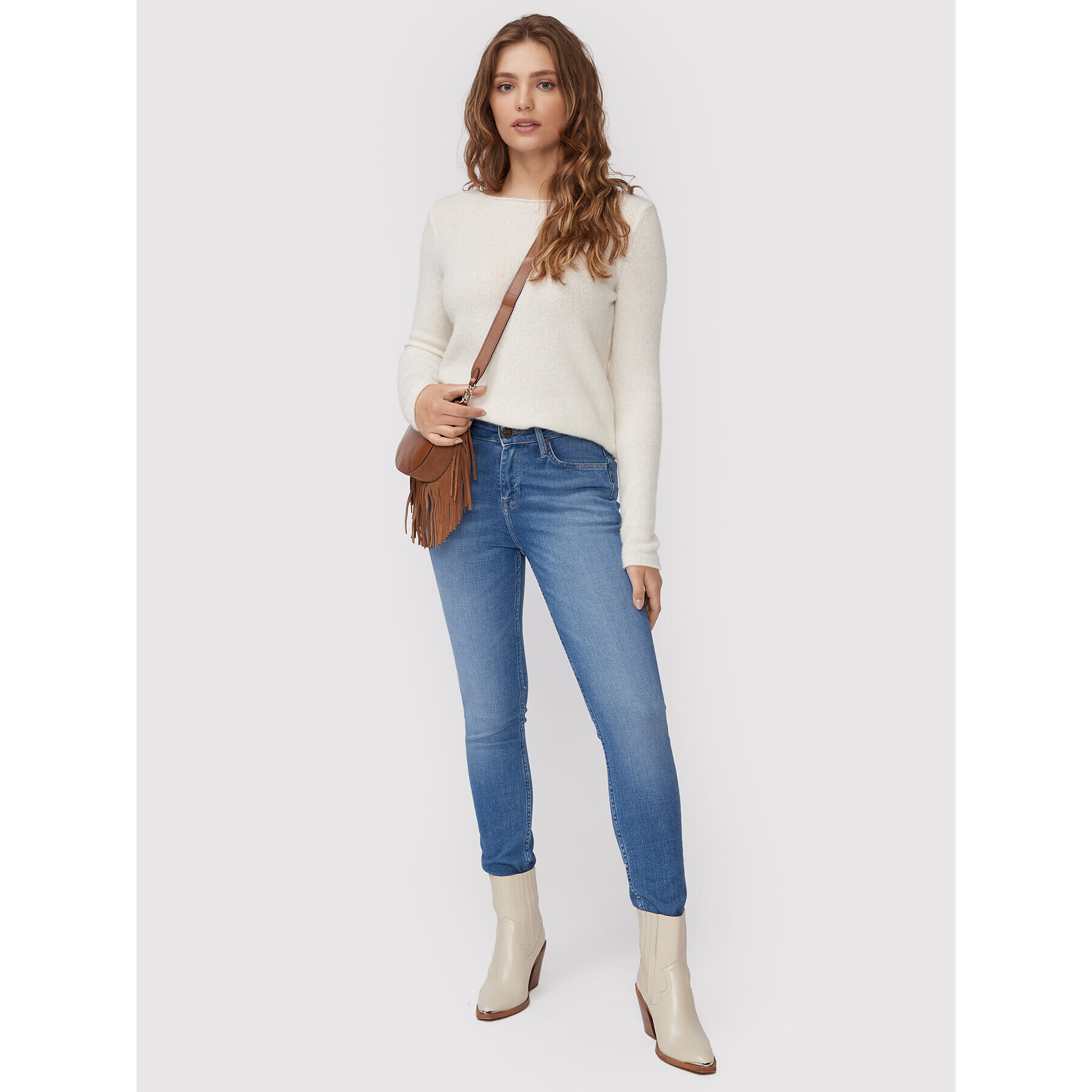 Lee Дънки Scarlett L626ROEU Син Skinny Fit - Pepit.bg