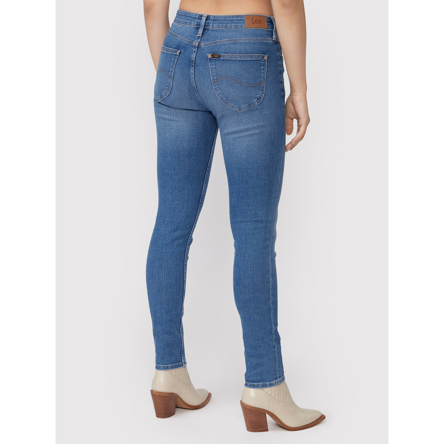 Lee Дънки Scarlett L626ROEU Син Skinny Fit - Pepit.bg