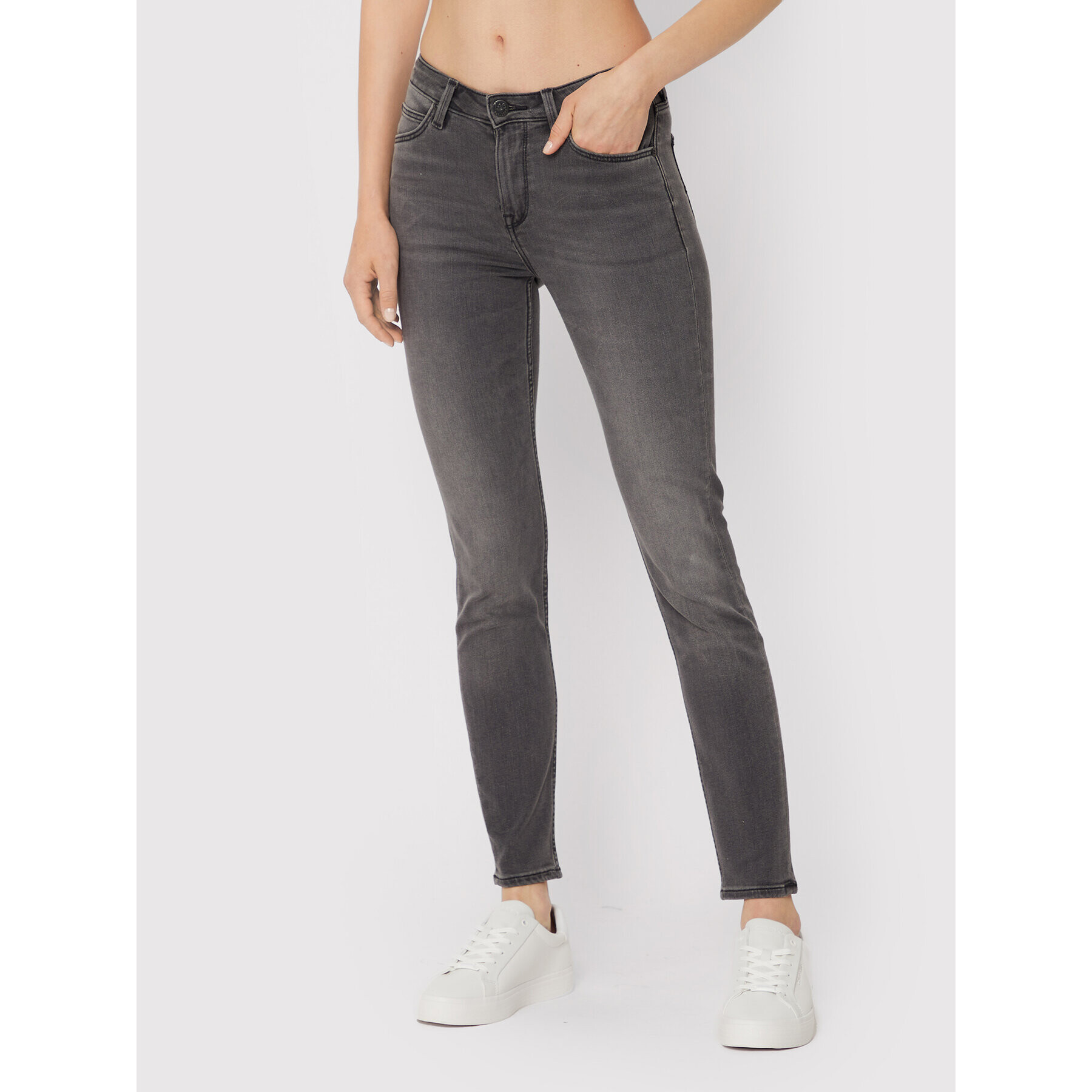 Lee Дънки Scarlett L626YGCX Сив Skinny Fit - Pepit.bg