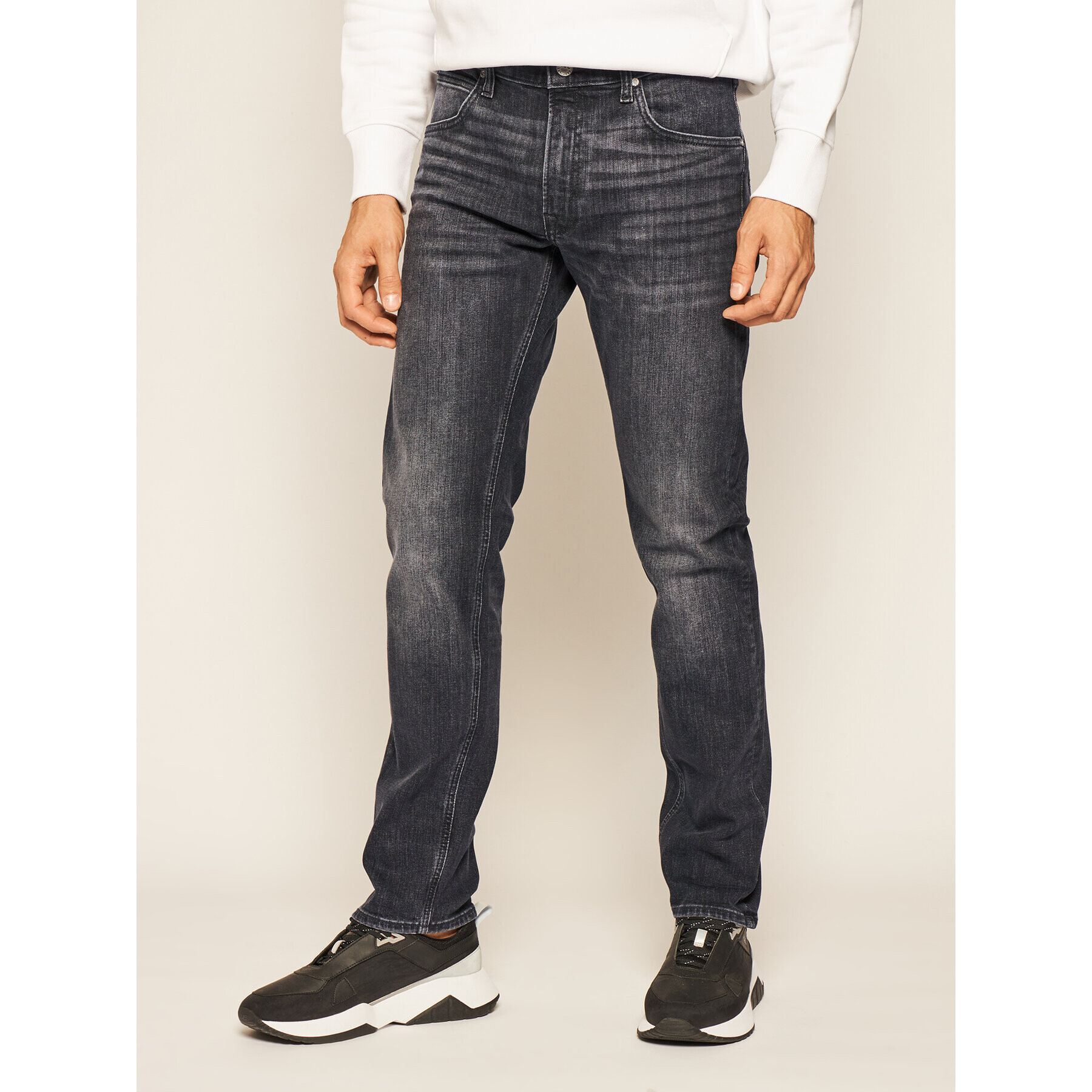 Lee Дънки тип Regular Fit Daren Zip Fly L707PYCB Сив Regular Fit - Pepit.bg