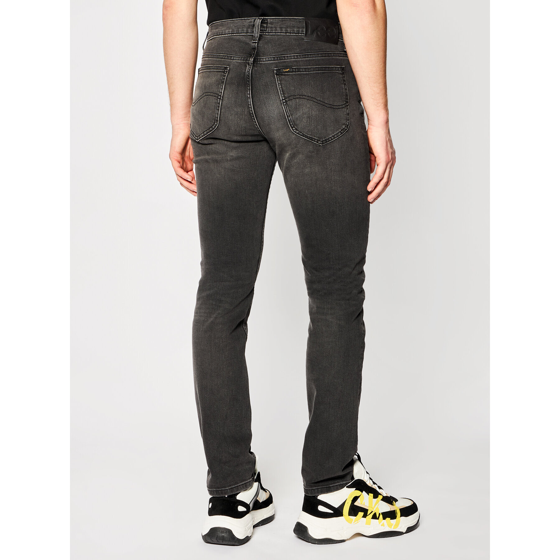 Lee Дънки тип Slim Fit Rider L701IZDT Сив Slim Fit - Pepit.bg