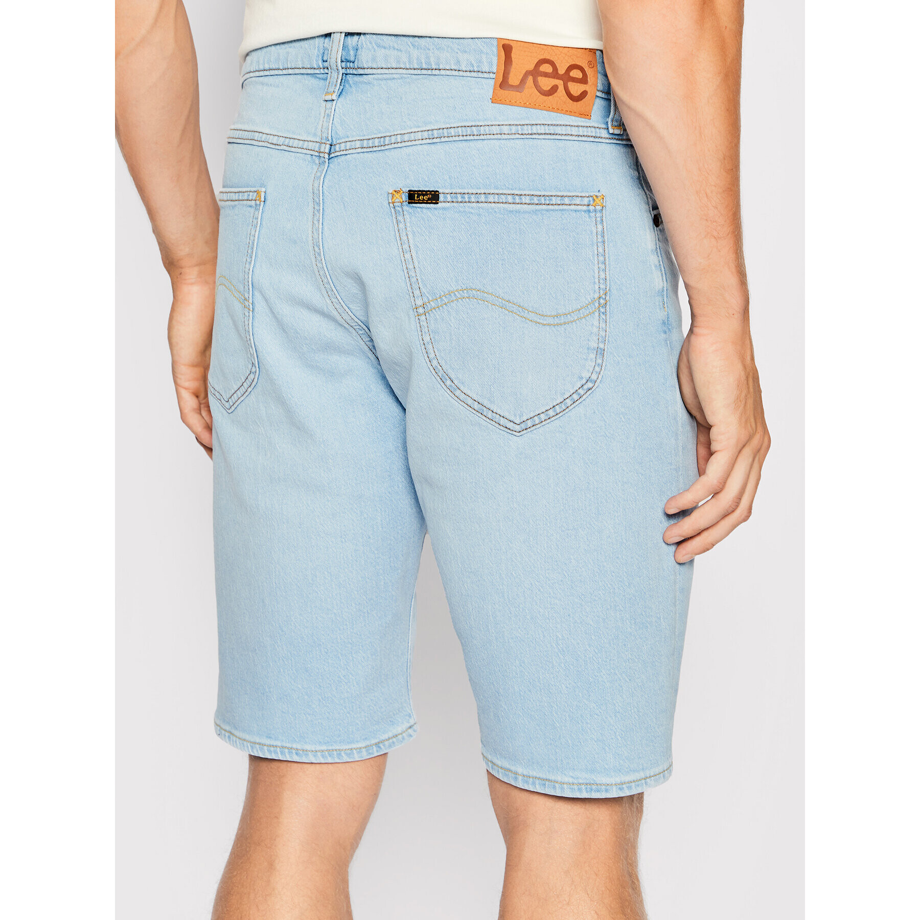 Lee Дънкови шорти 5 Pocket L73EOWJU Син Regular Fit - Pepit.bg