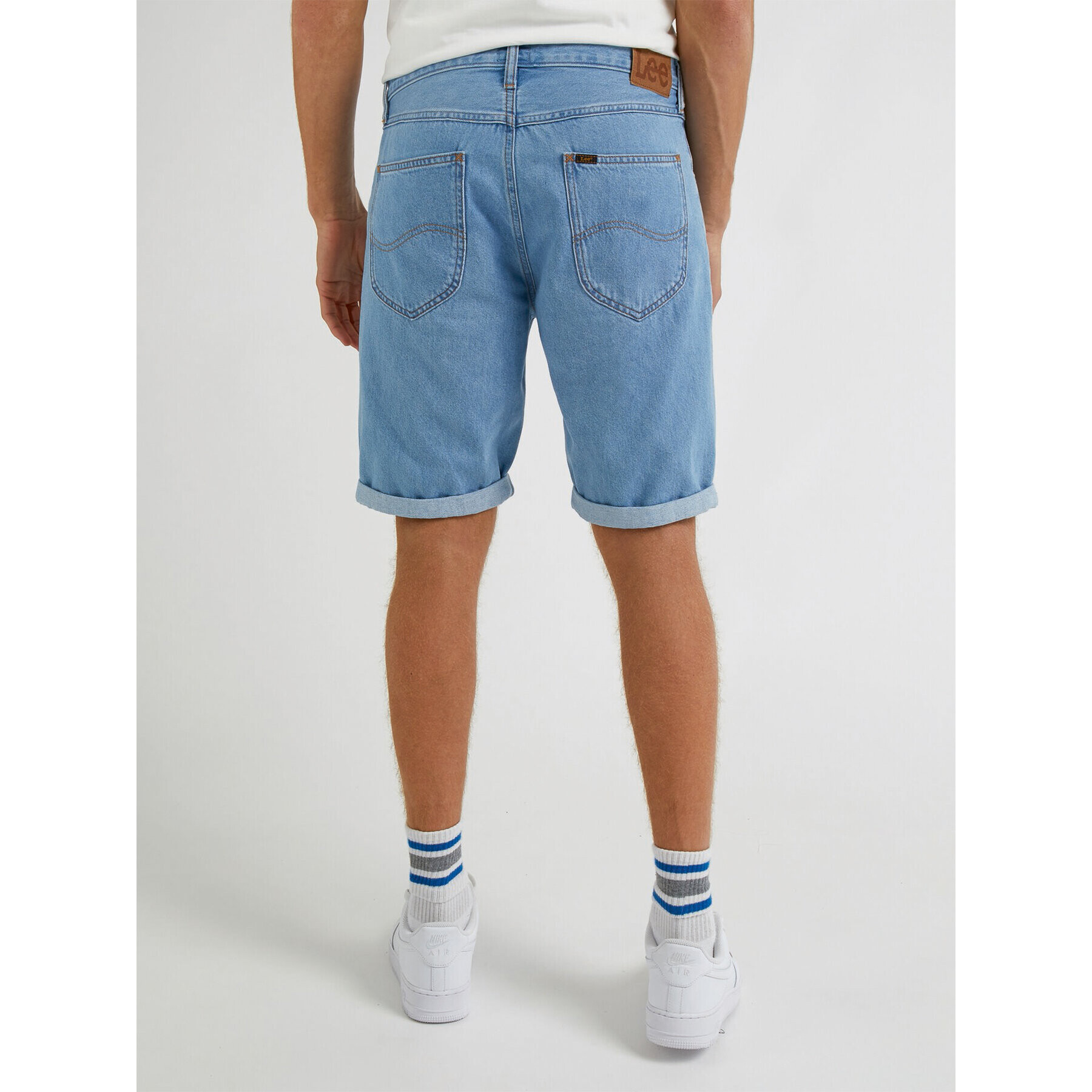 Lee Дънкови шорти 5 Pocket L73MHVB71 Син Regular Fit - Pepit.bg