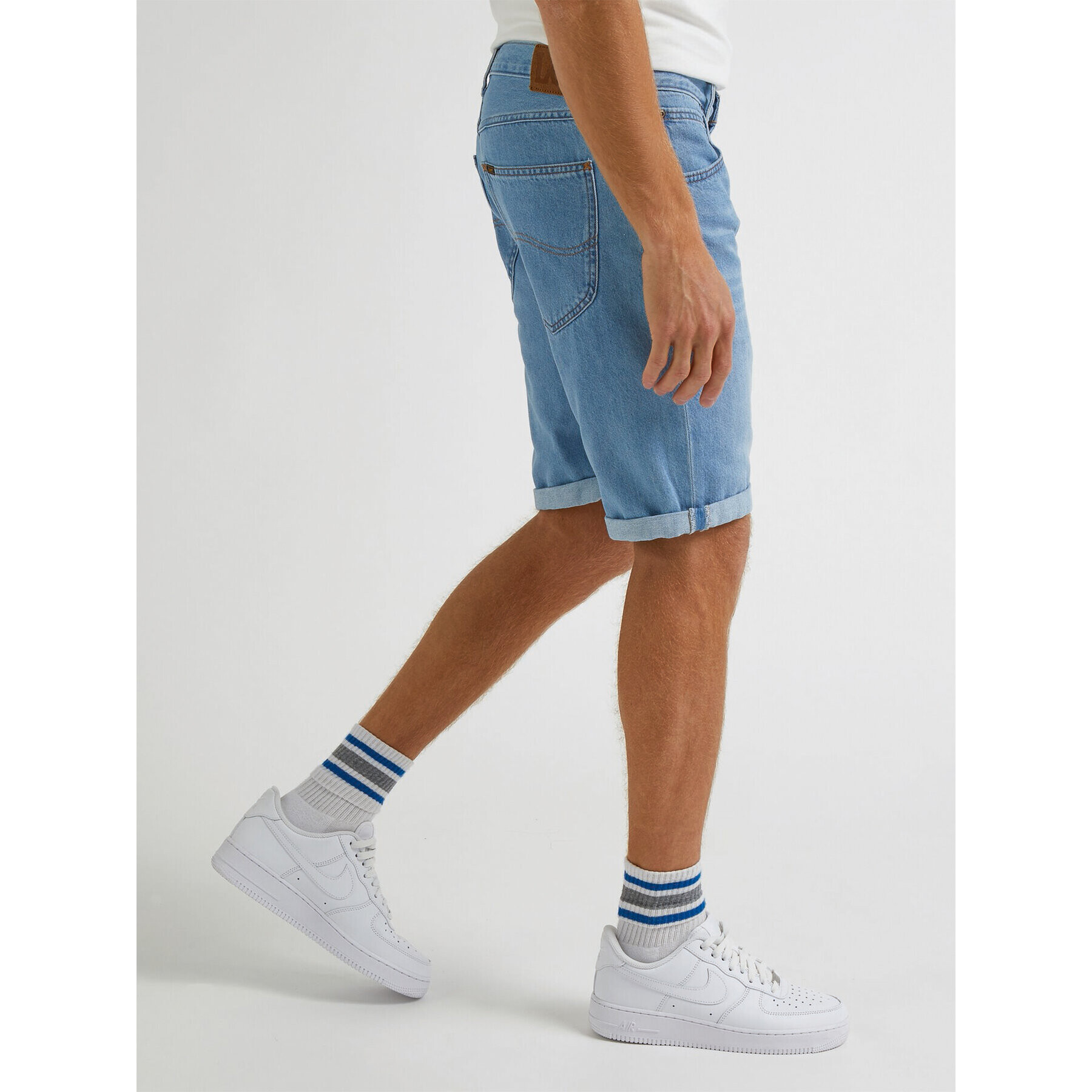 Lee Дънкови шорти 5 Pocket L73MHVB71 Син Regular Fit - Pepit.bg