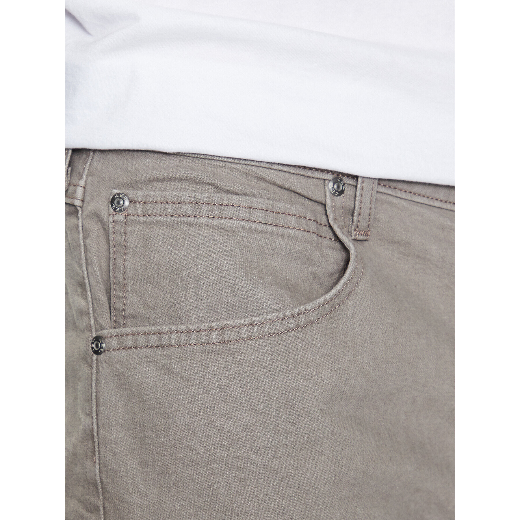Lee Дънкови шорти 5 Pocket L73MKMC62 Бежов Regular Fit - Pepit.bg