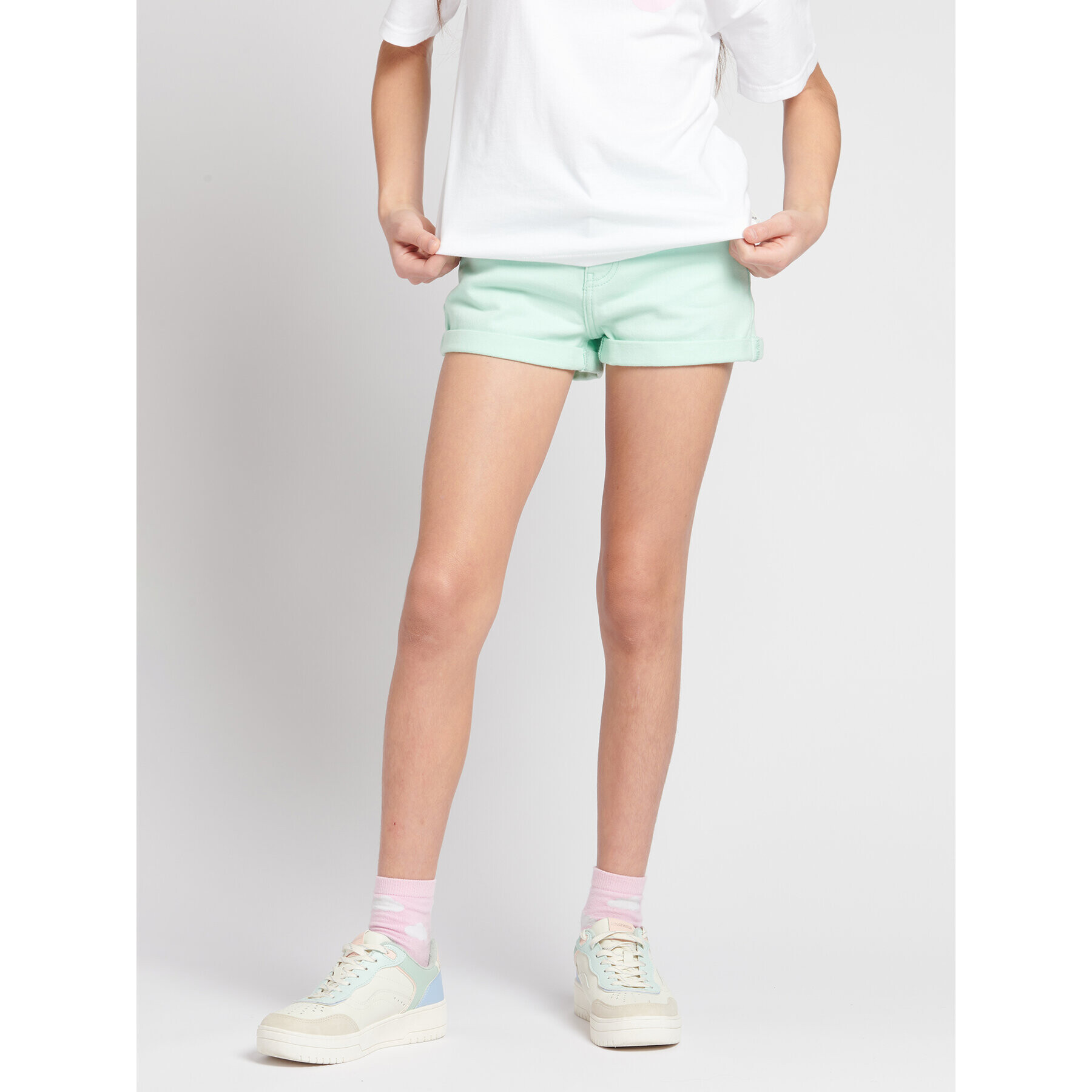 Lee Дънкови шорти Carol LEG5067 Син Regular Fit - Pepit.bg