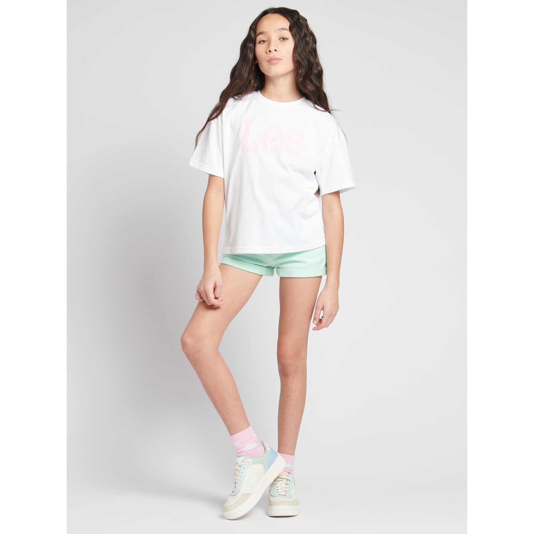 Lee Дънкови шорти Carol LEG5067 Син Regular Fit - Pepit.bg