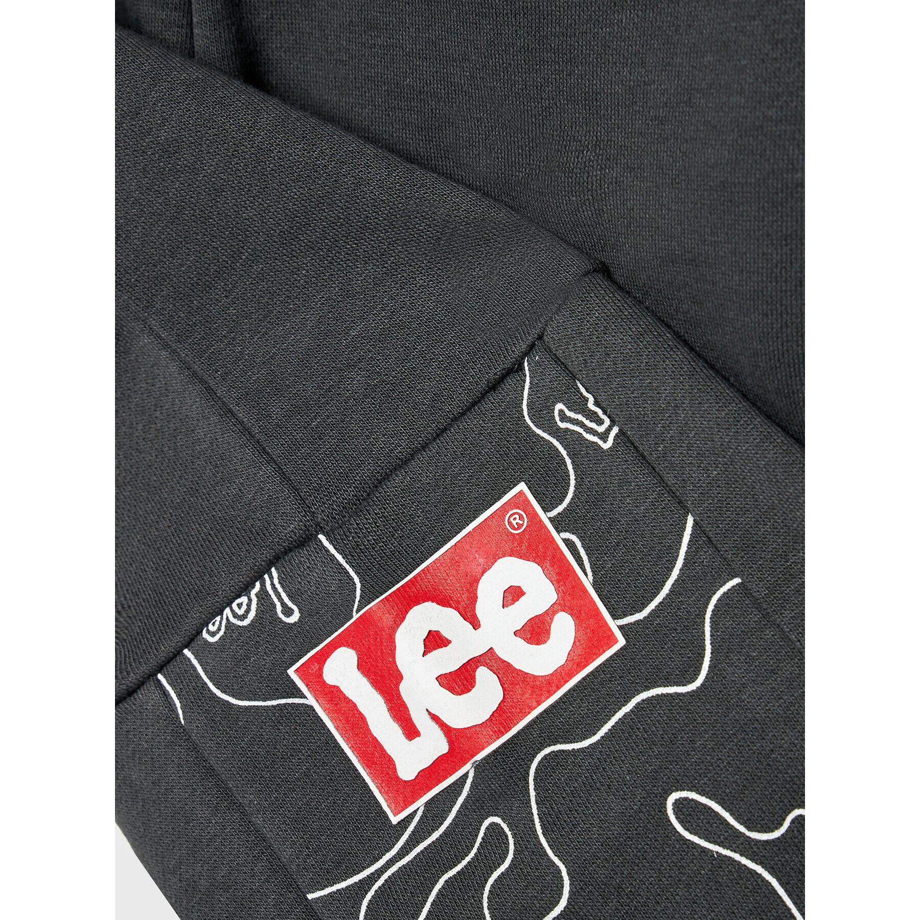 Lee Долнище анцуг 0057 Сив Regular Fit - Pepit.bg