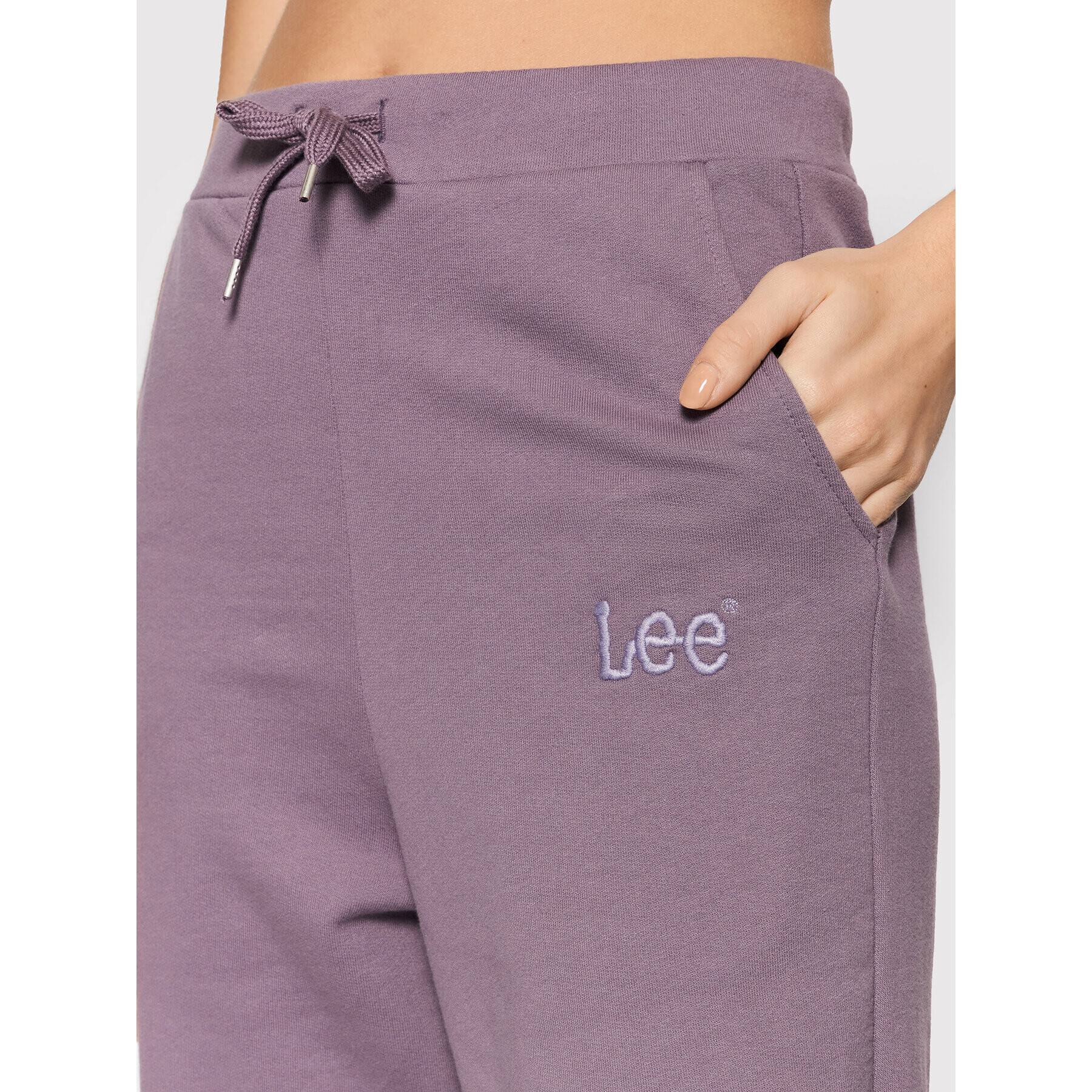 Lee Долнище анцуг L32MTXTZ Виолетов Relaxed Fit - Pepit.bg