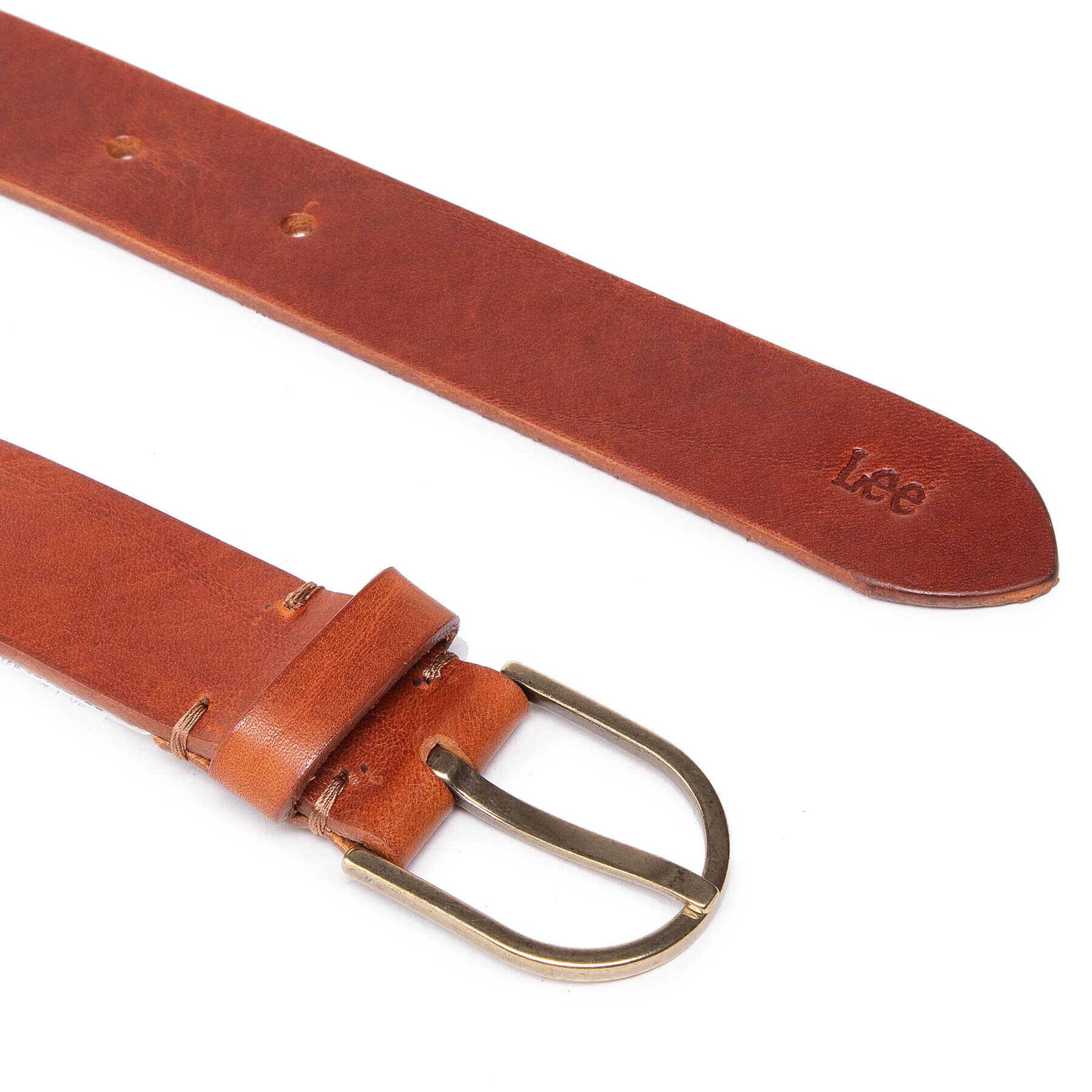 Lee Мъжки колан Core Belt LG245080 Кафяв - Pepit.bg