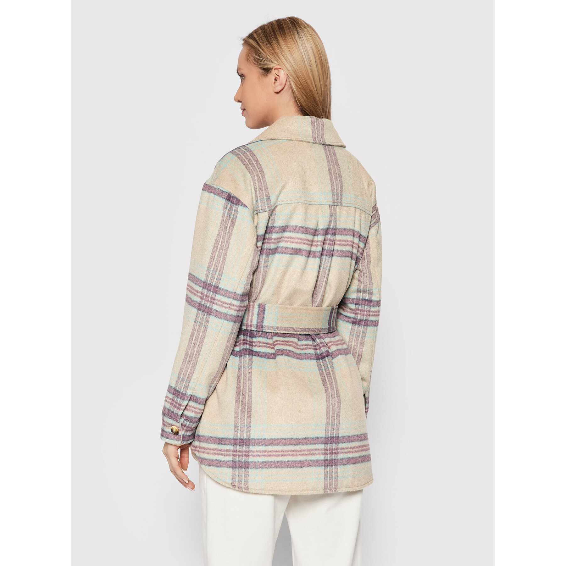 Lee Преходно яке Overshirt L45HTETY Бежов Regular Fit - Pepit.bg