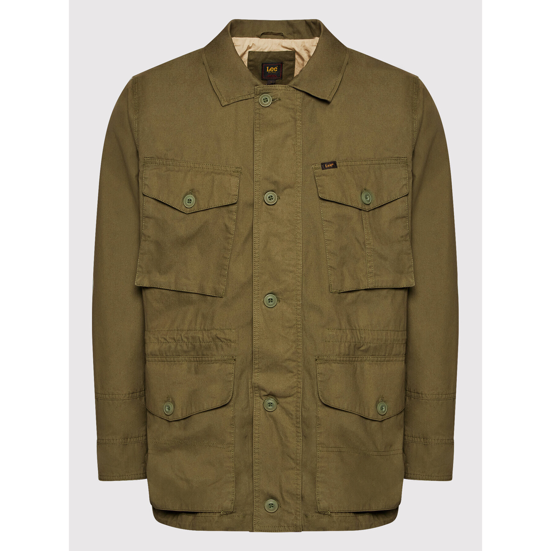 Lee Преходно яке Field L86WPKUA Зелен Regular Fit - Pepit.bg