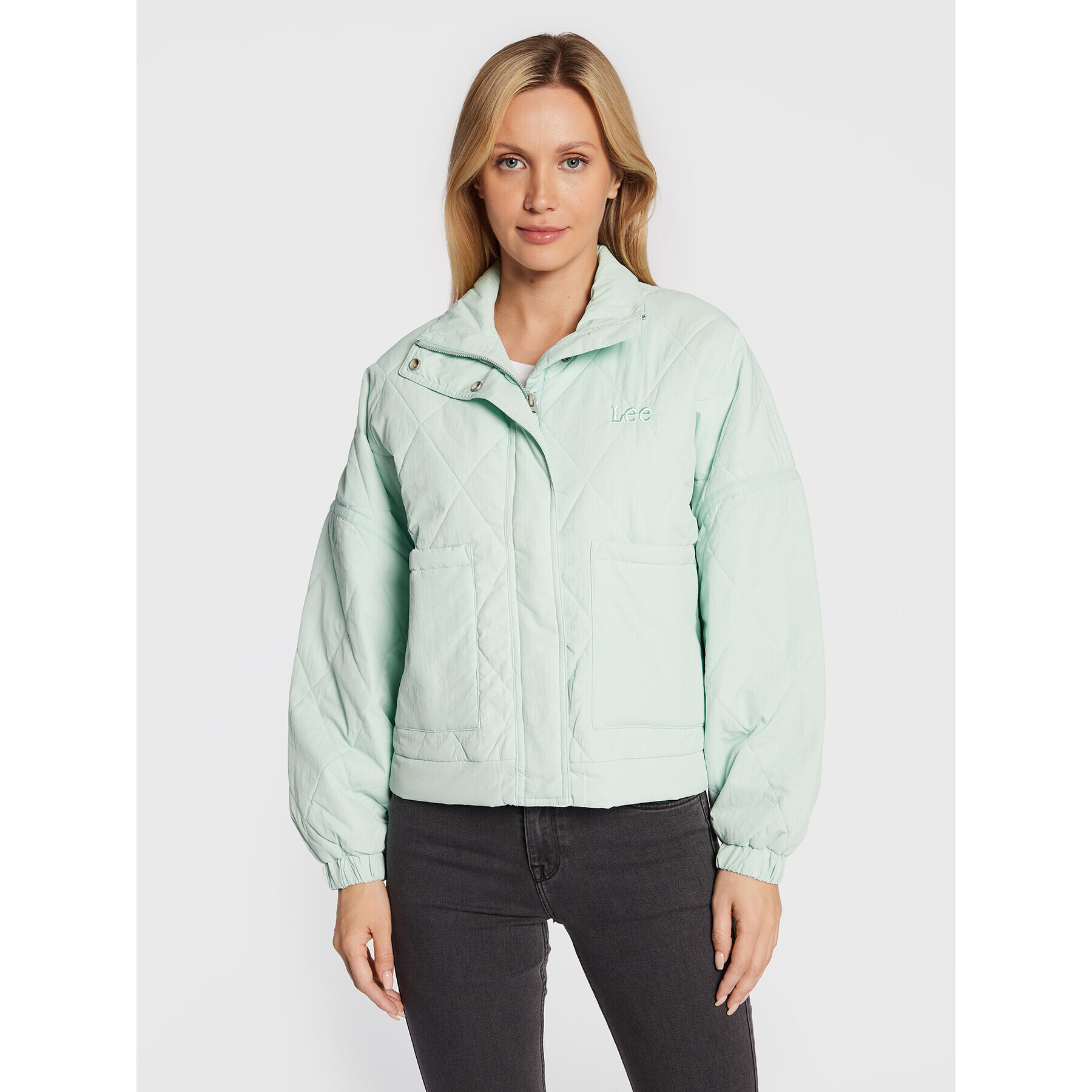 Lee Преходно яке Light Layer L55FEW40 Зелен Regular Fit - Pepit.bg