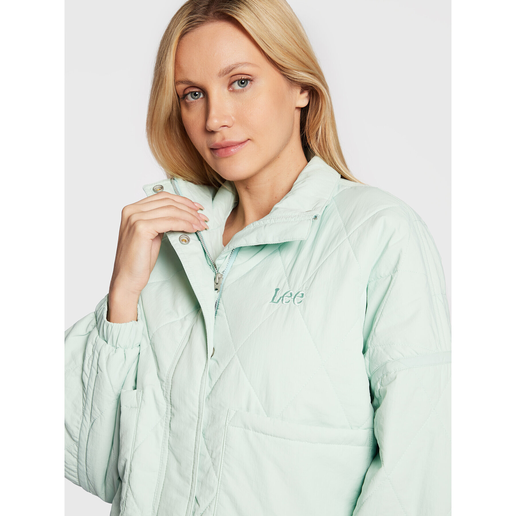 Lee Преходно яке Light Layer L55FEW40 Зелен Regular Fit - Pepit.bg