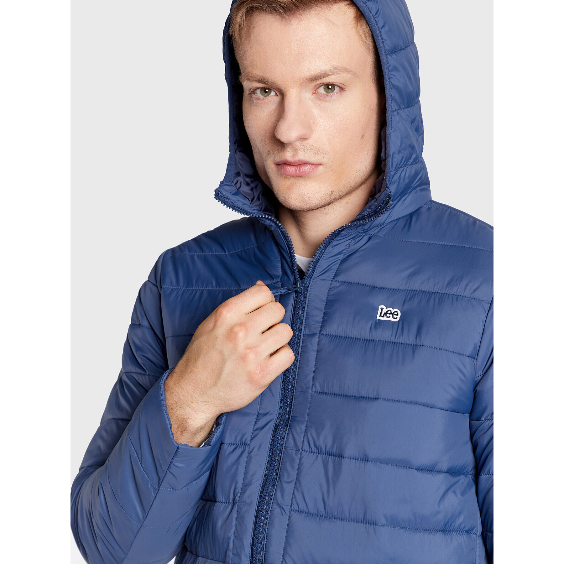 Lee Пухено яке Light Puffer L87HSZ54 112321560 Тъмносин Regular Fit - Pepit.bg
