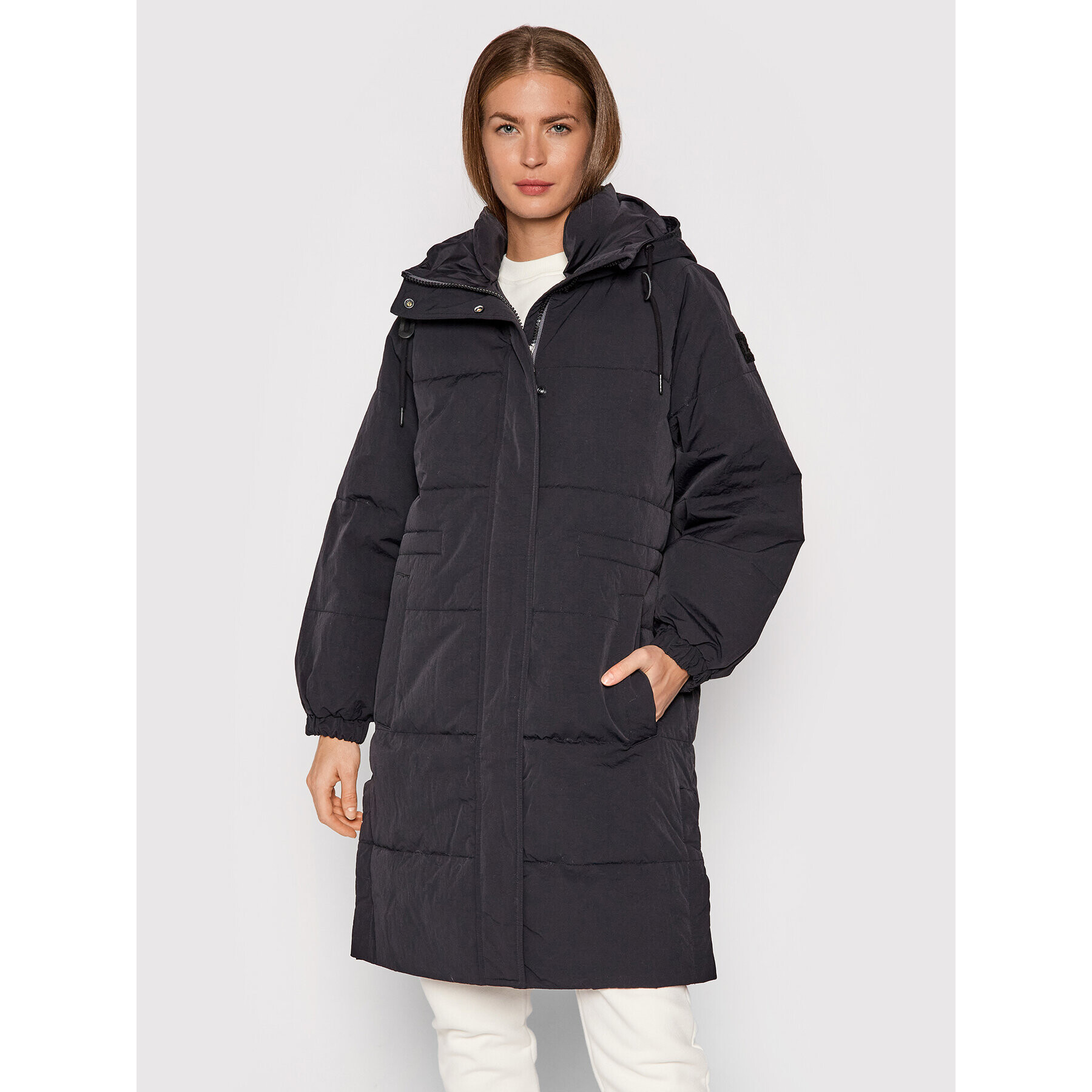 Lee Пухено яке Puffer L56IXW01 Черен Relaxed Fit - Pepit.bg