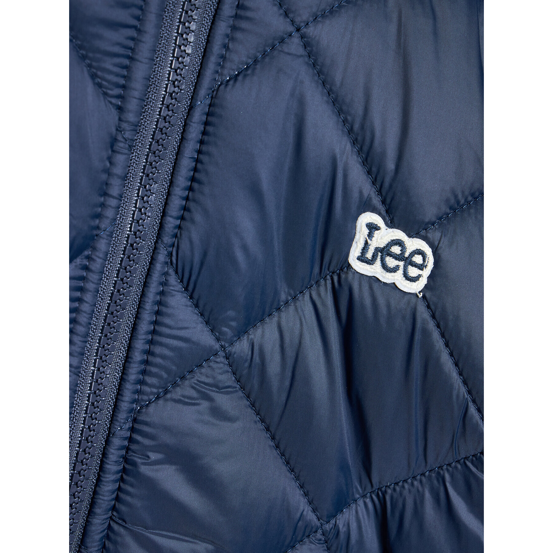 Lee Пухено яке 0038 Тъмносин Regular Fit - Pepit.bg
