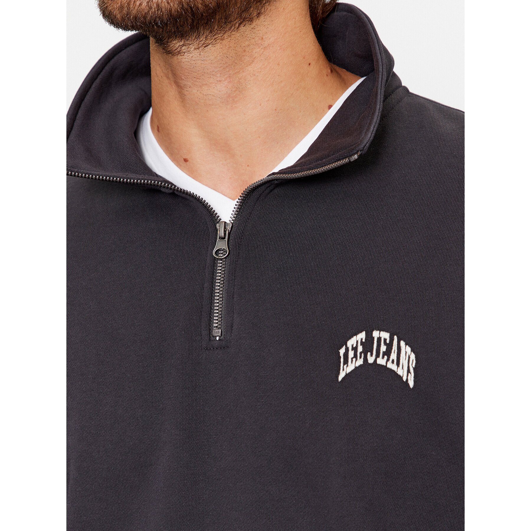 Lee Пуловер 112341671 Черен Relaxed Fit - Pepit.bg