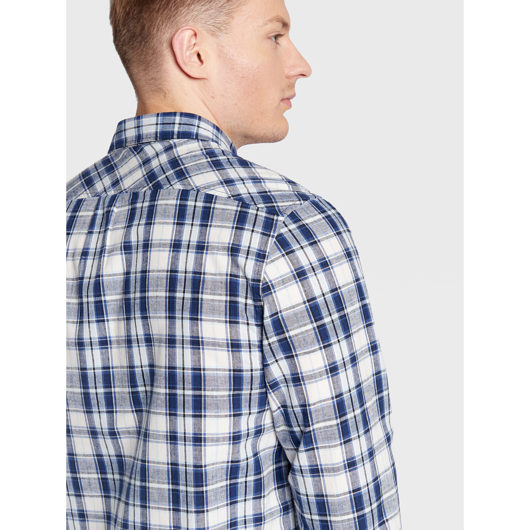 Lee Риза Button Down L880DG35 112322558 Тъмносин Regular Fit - Pepit.bg