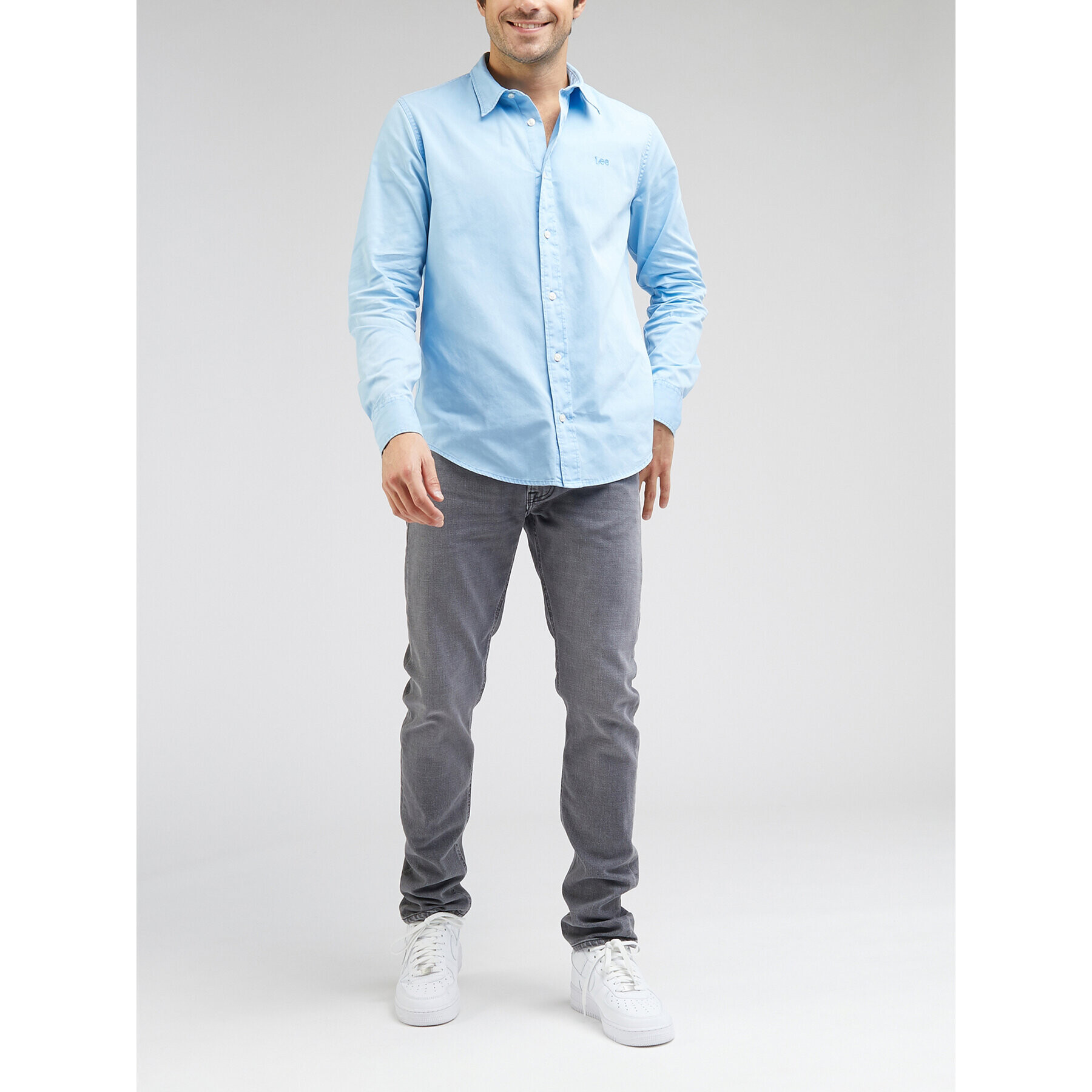 Lee Риза LL37BMVH Син Regular Fit - Pepit.bg
