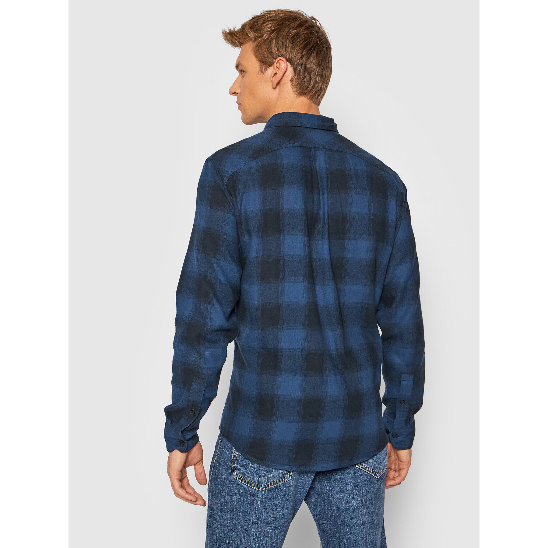 Lee Риза Riveted L66IMLSS Тъмносин Relaxed Fit - Pepit.bg