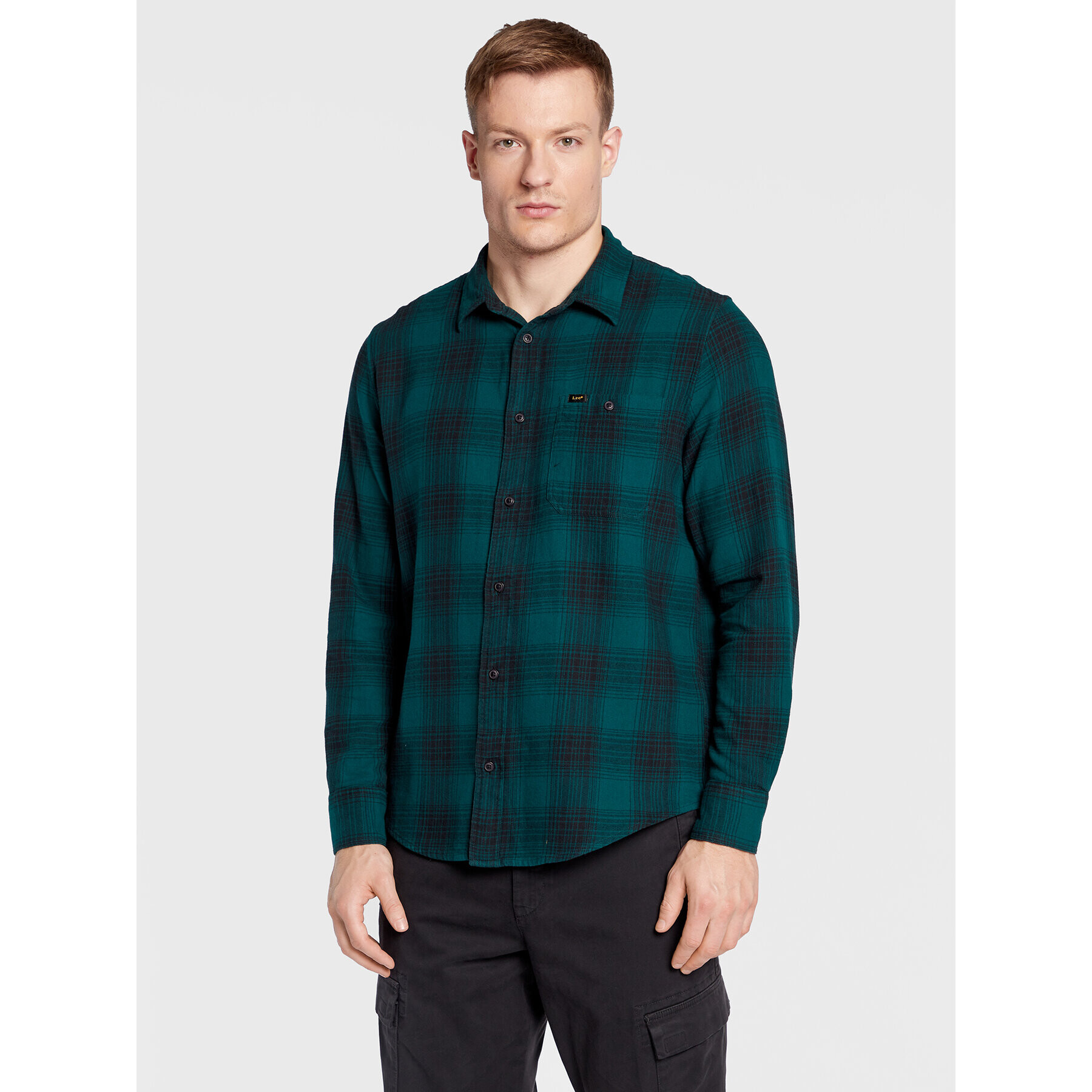 Lee Риза sure L66NDI96 112322552 Зелен Regular Fit - Pepit.bg