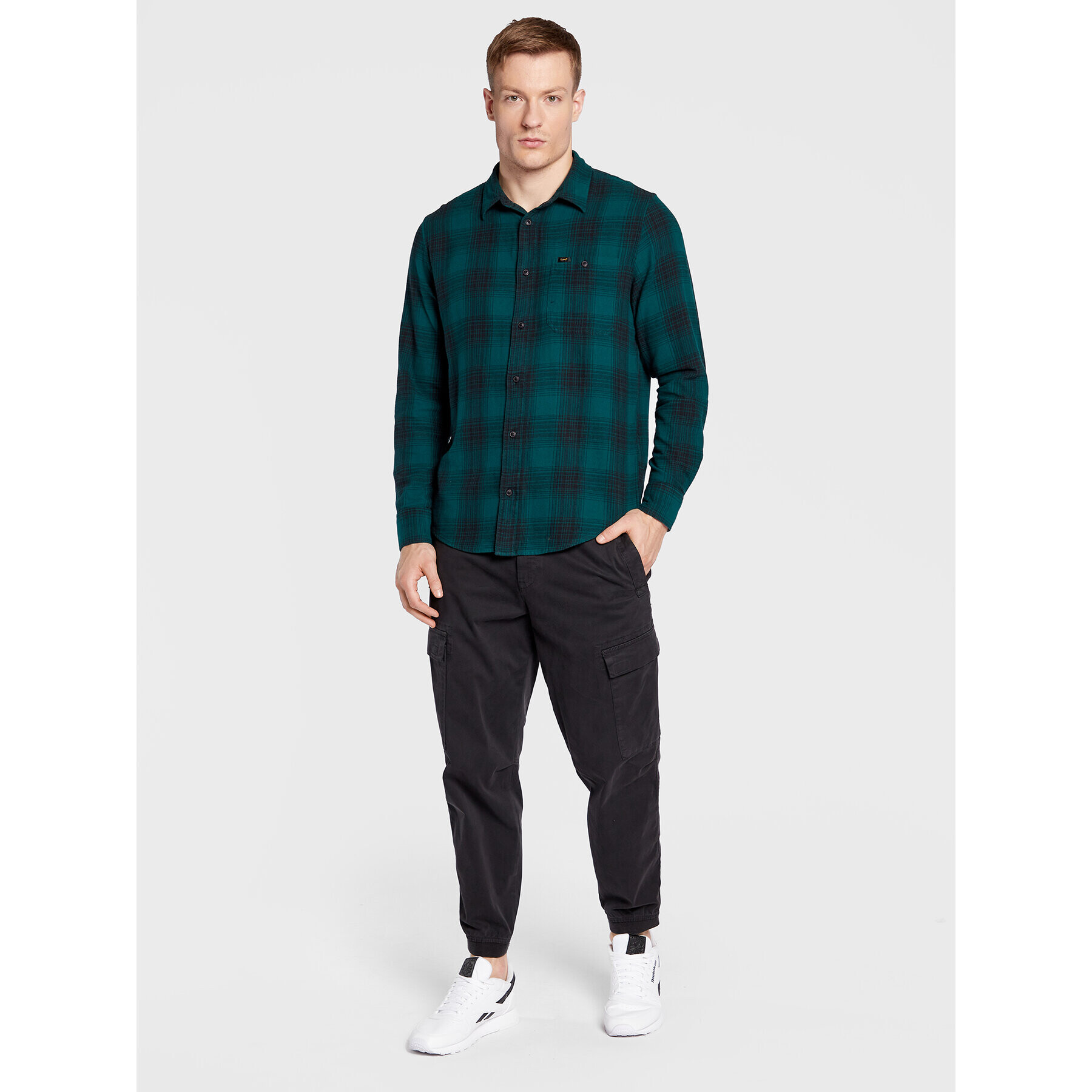 Lee Риза sure L66NDI96 112322552 Зелен Regular Fit - Pepit.bg