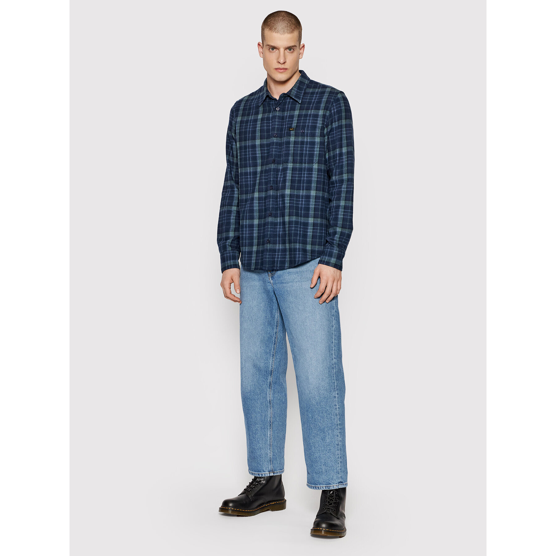 Lee Риза sure L66NJECF Тъмносин Regular Fit - Pepit.bg