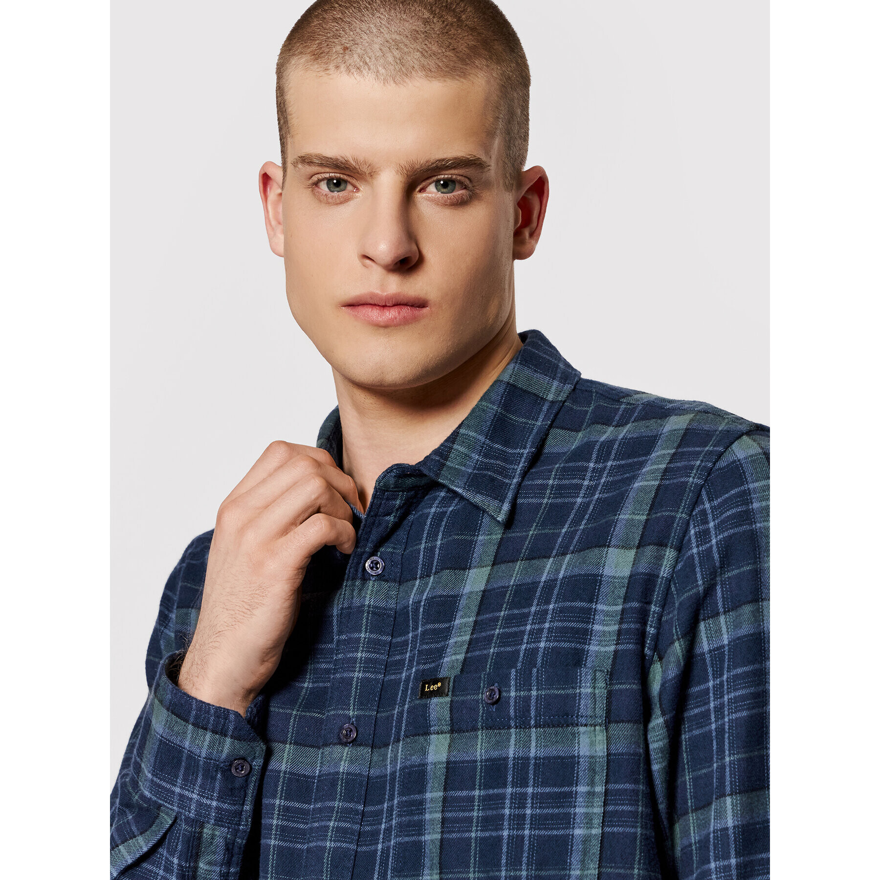 Lee Риза sure L66NJECF Тъмносин Regular Fit - Pepit.bg