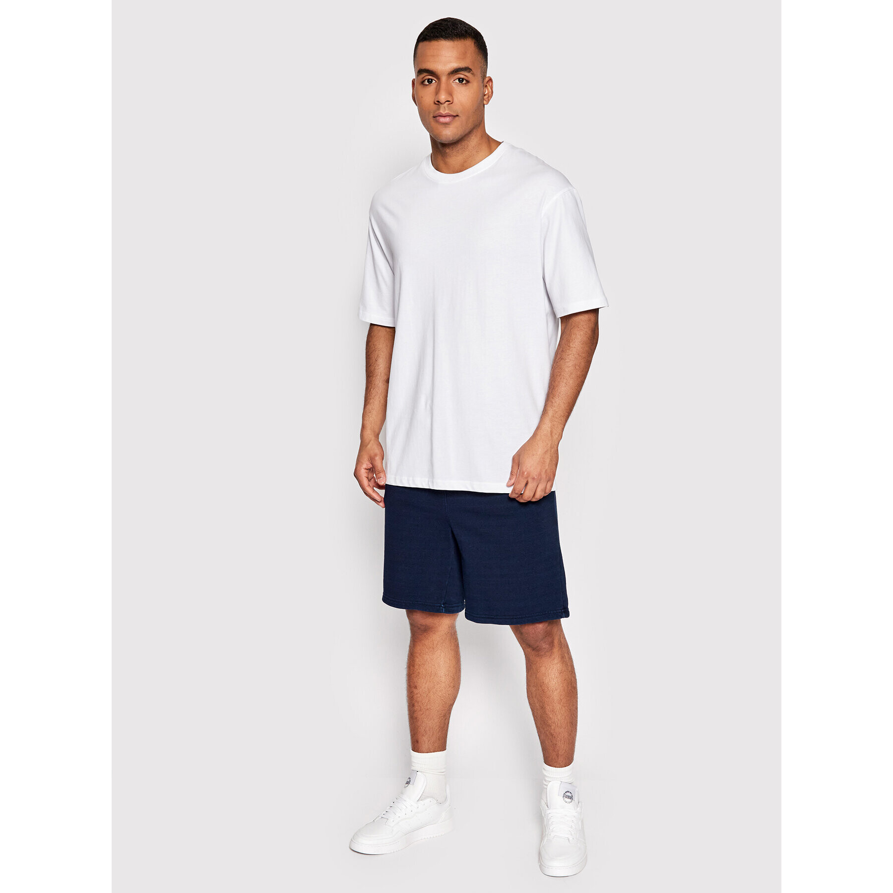 Lee Спортни шорти L72FSEDK Тъмносин Regular Fit - Pepit.bg