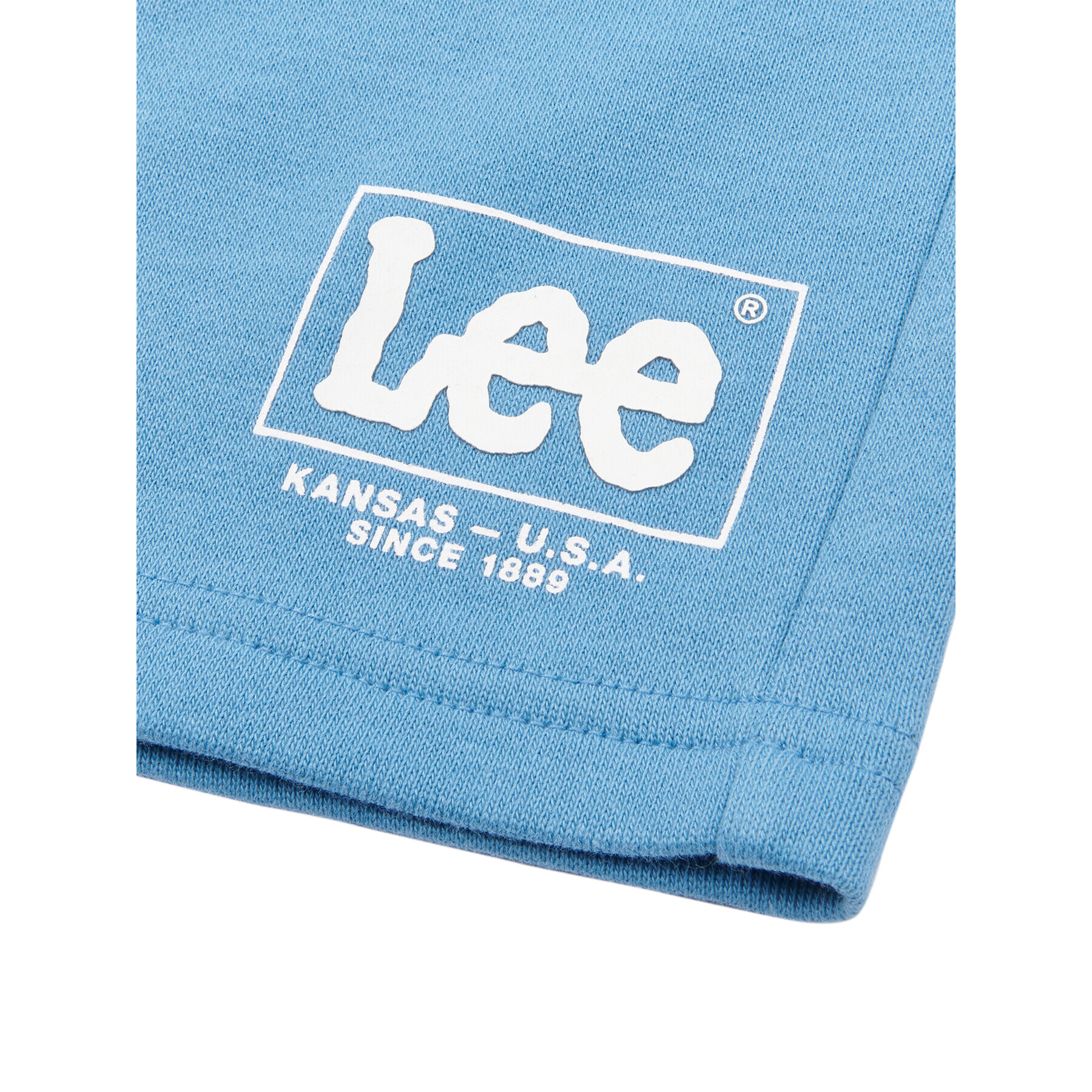 Lee Спортни шорти Supercharged 0131 Син Regular Fit - Pepit.bg