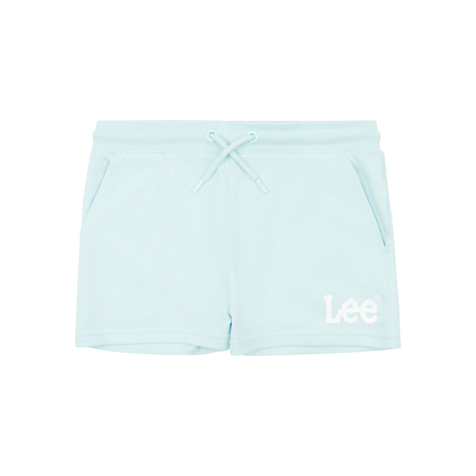 Lee Спортни шорти Wobbly Graphic LEG5092 Син Regular Fit - Pepit.bg