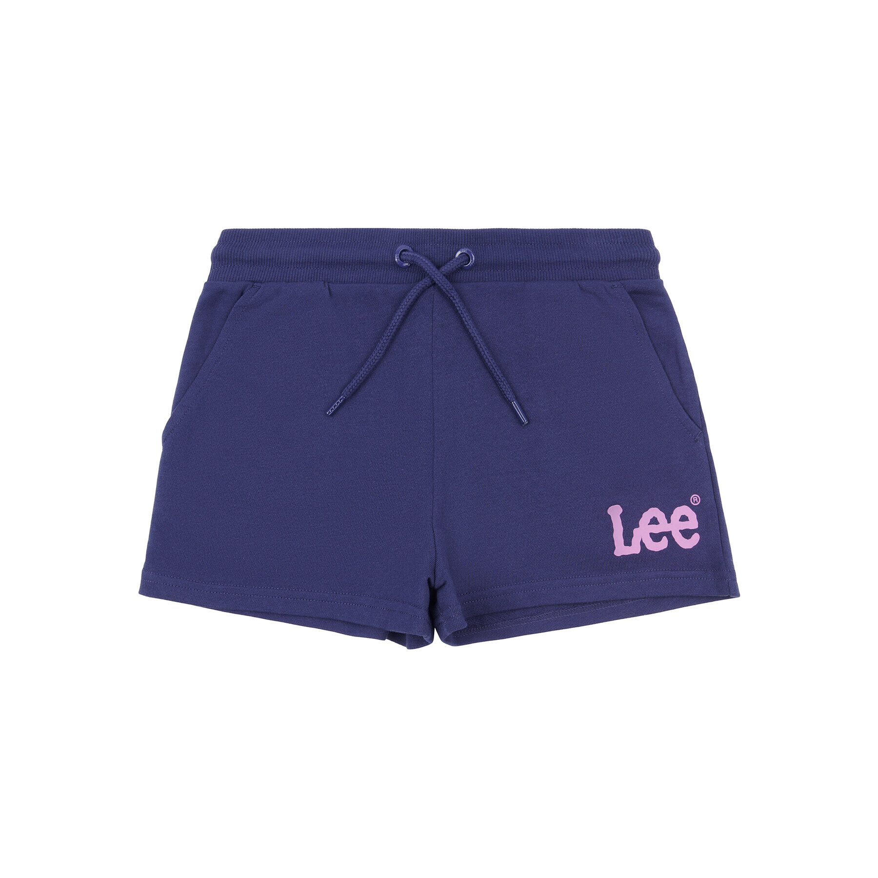 Lee Спортни шорти Wobbly Graphic LEG5092 Син Regular Fit - Pepit.bg