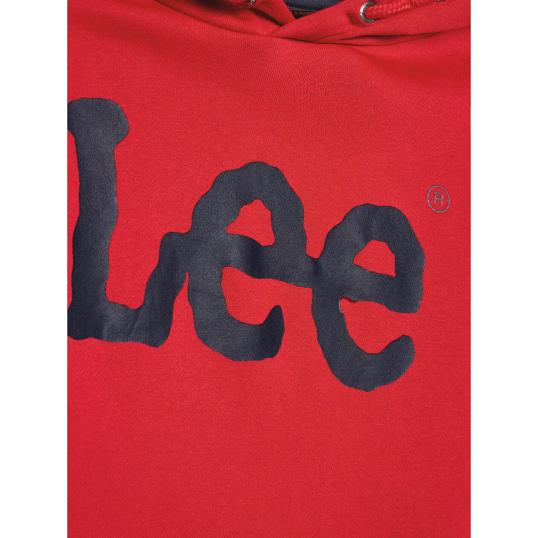 Lee Суитшърт 0008 Червен Regular Fit - Pepit.bg