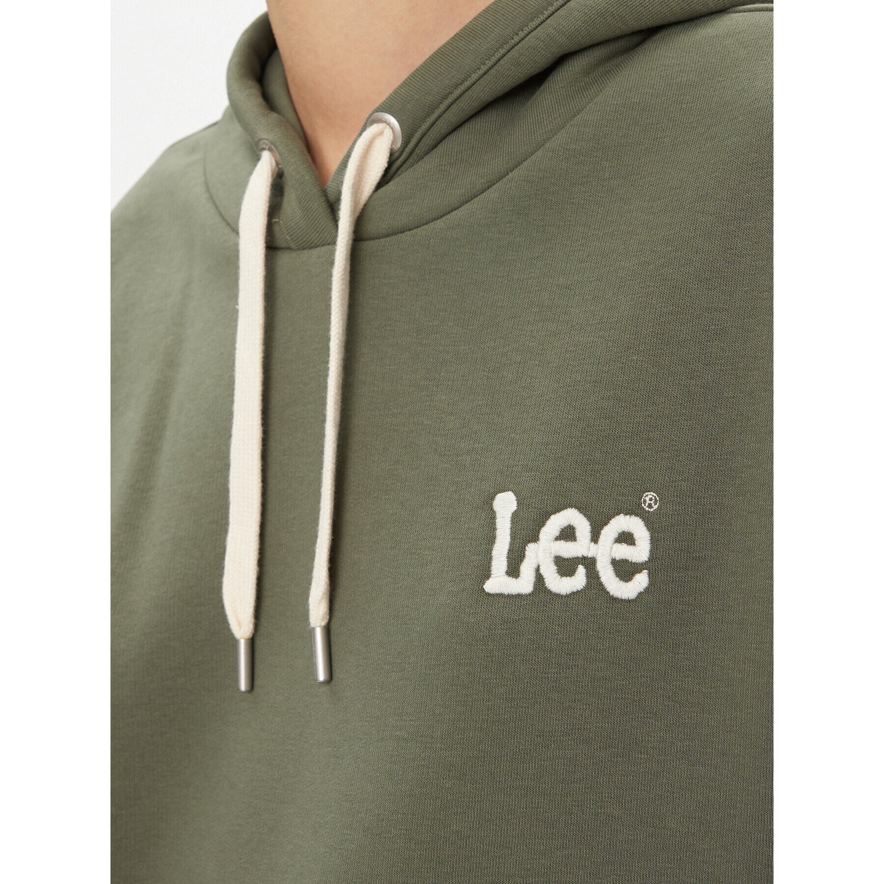 Lee Суитшърт 112341542 Зелен Relaxed Fit - Pepit.bg