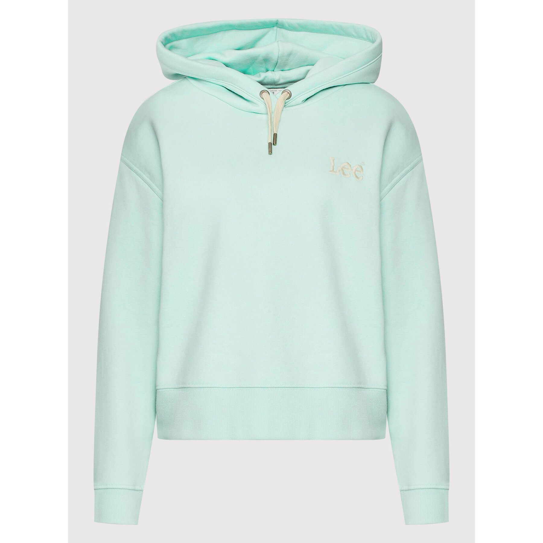 Lee Суитшърт Essential L53PLJ40 Зелен Regular Fit - Pepit.bg